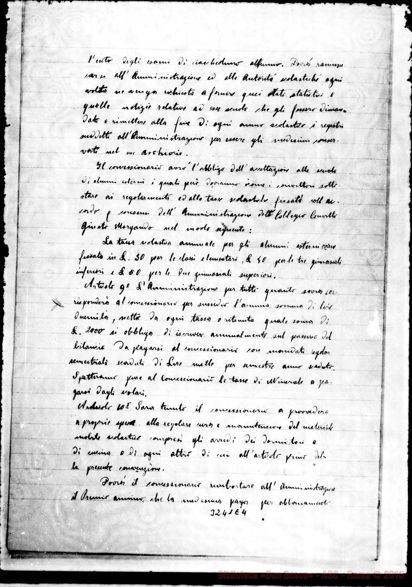Fotogramma E 4 — Convenzione. Copia