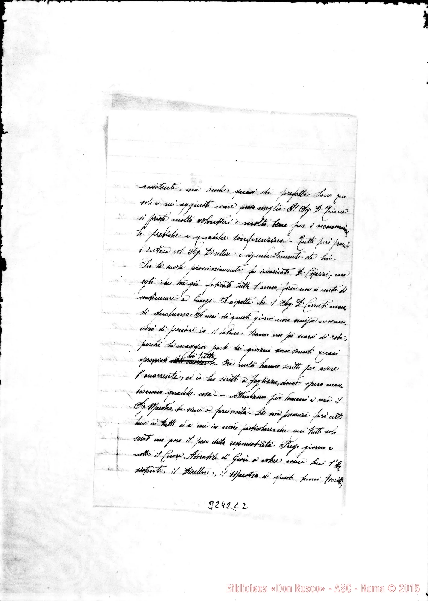 Fotogramma C 2 — Ch. Vismara Eusebio-Don Barberis. Cuorgnè, 1-09-1902