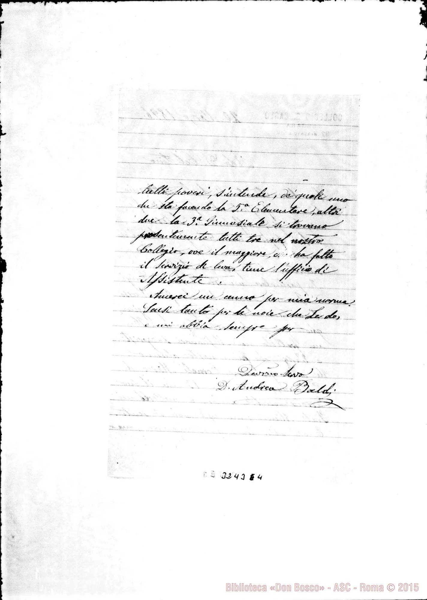 Fotogramma E 4 — Don Andrea Baldi-Don Durando. Ferrara, 20-03-1896