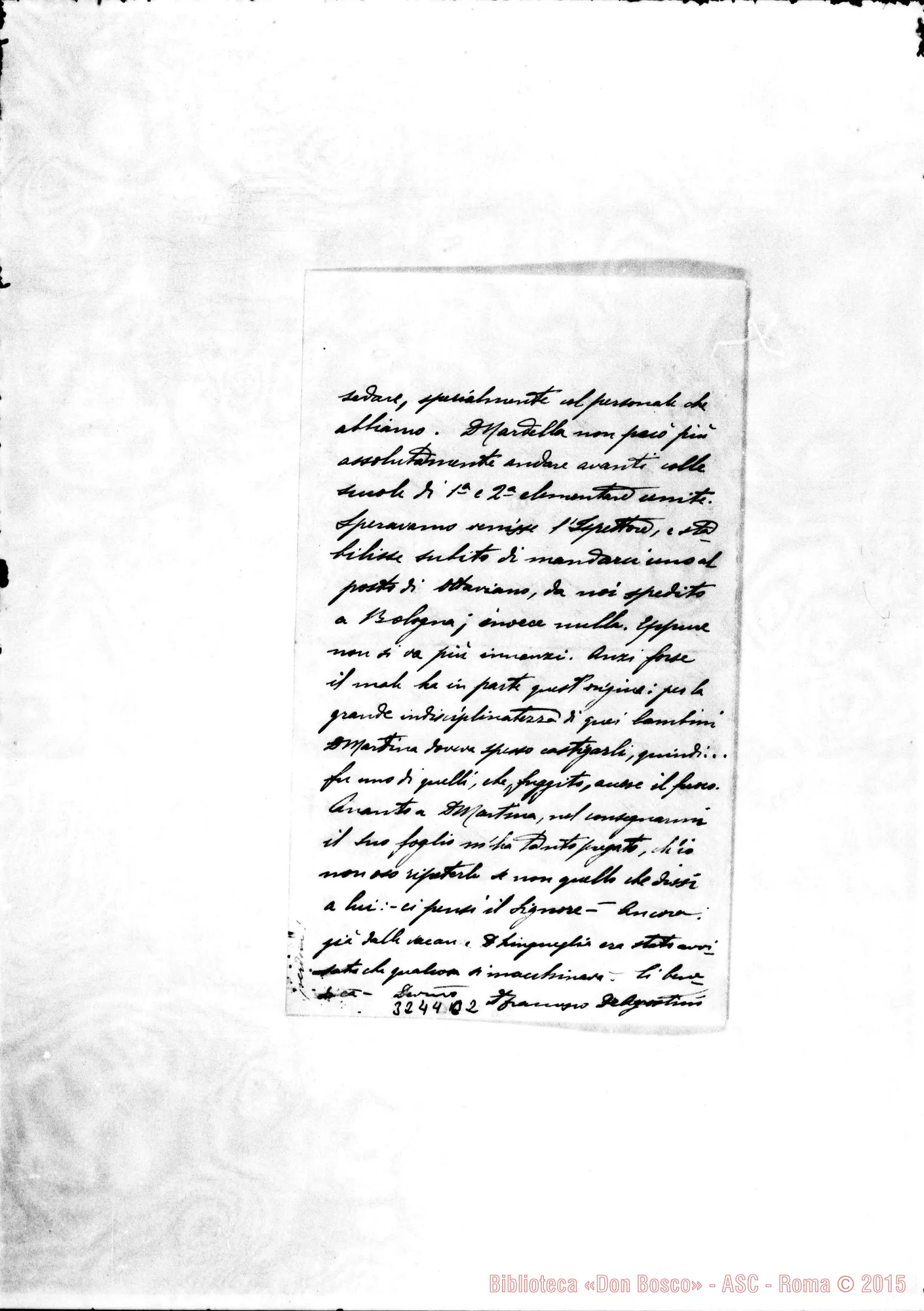 Fotogramma C 2 — Don Francesco De Agostini-Don Cerruti. Ferrara, 10-12-1907