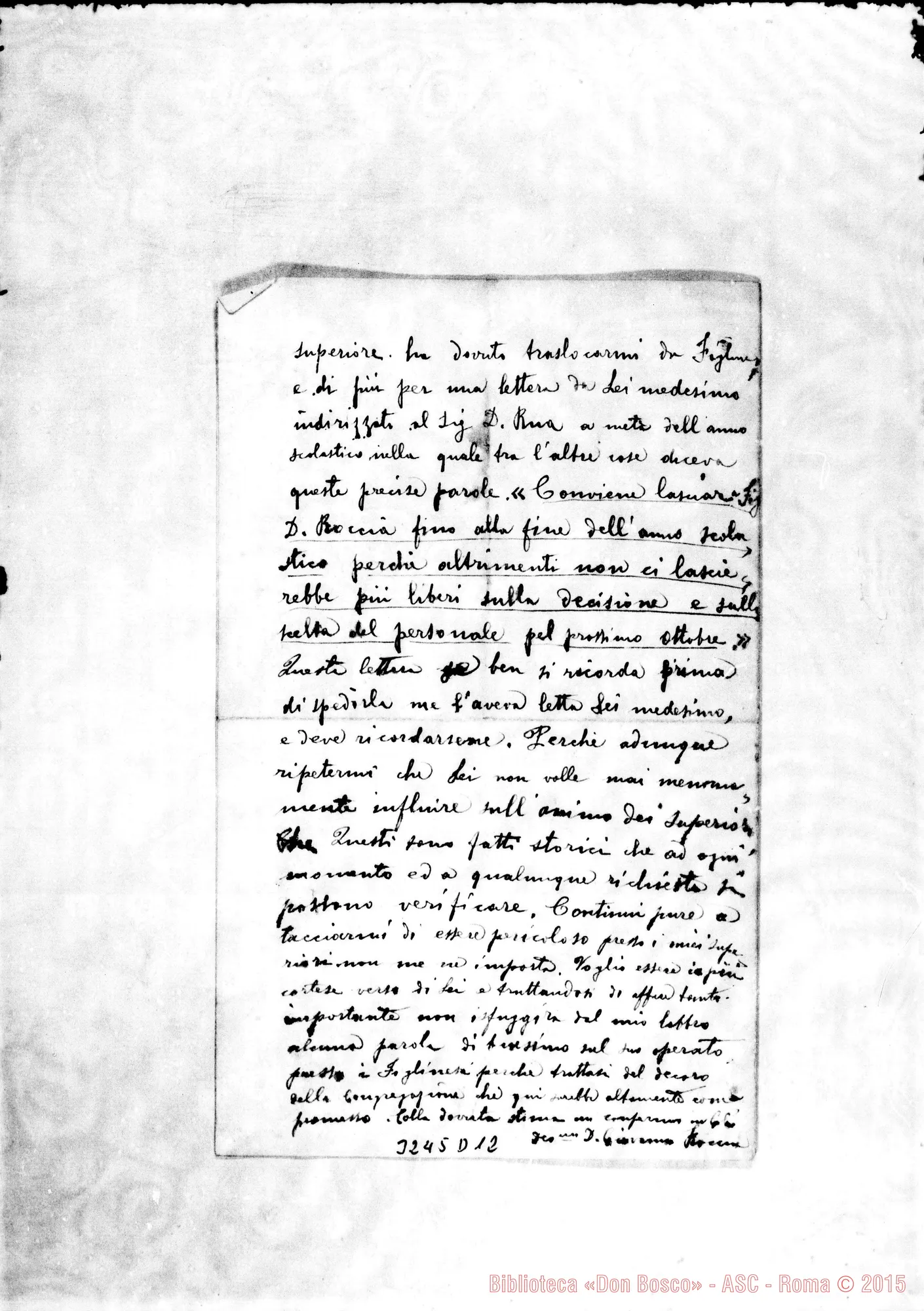 Fotogramma D 12 — Don Giovanni Roccia-Sig. Direttore. Figline, 19-10-1899