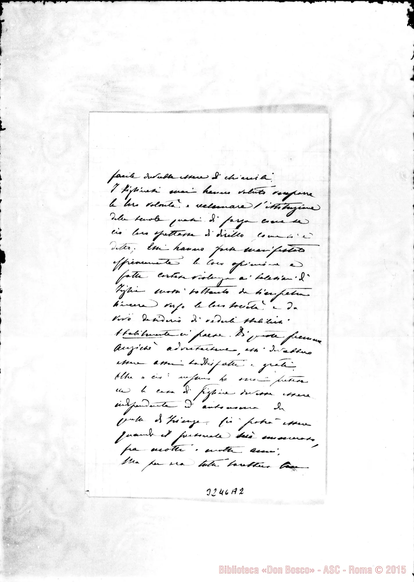 Fotogramma A 2 — Dalla Camera dei Deputati, il conte S.-Don Rua, 11-11-99 Autogr. Rua