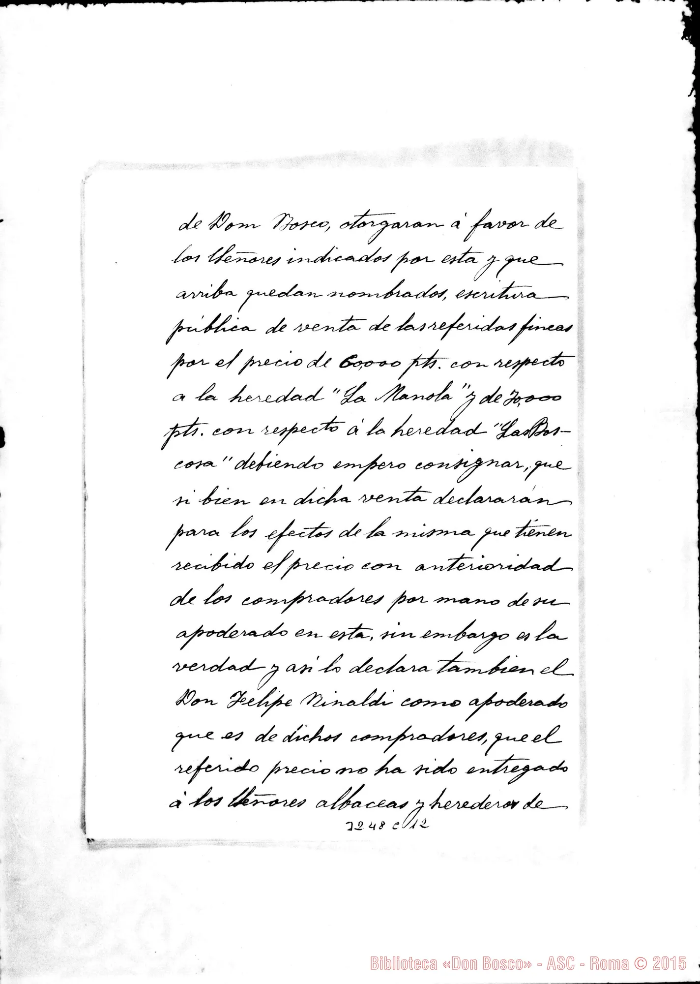 Fotogramma C 12 — Copia di scrittura privata