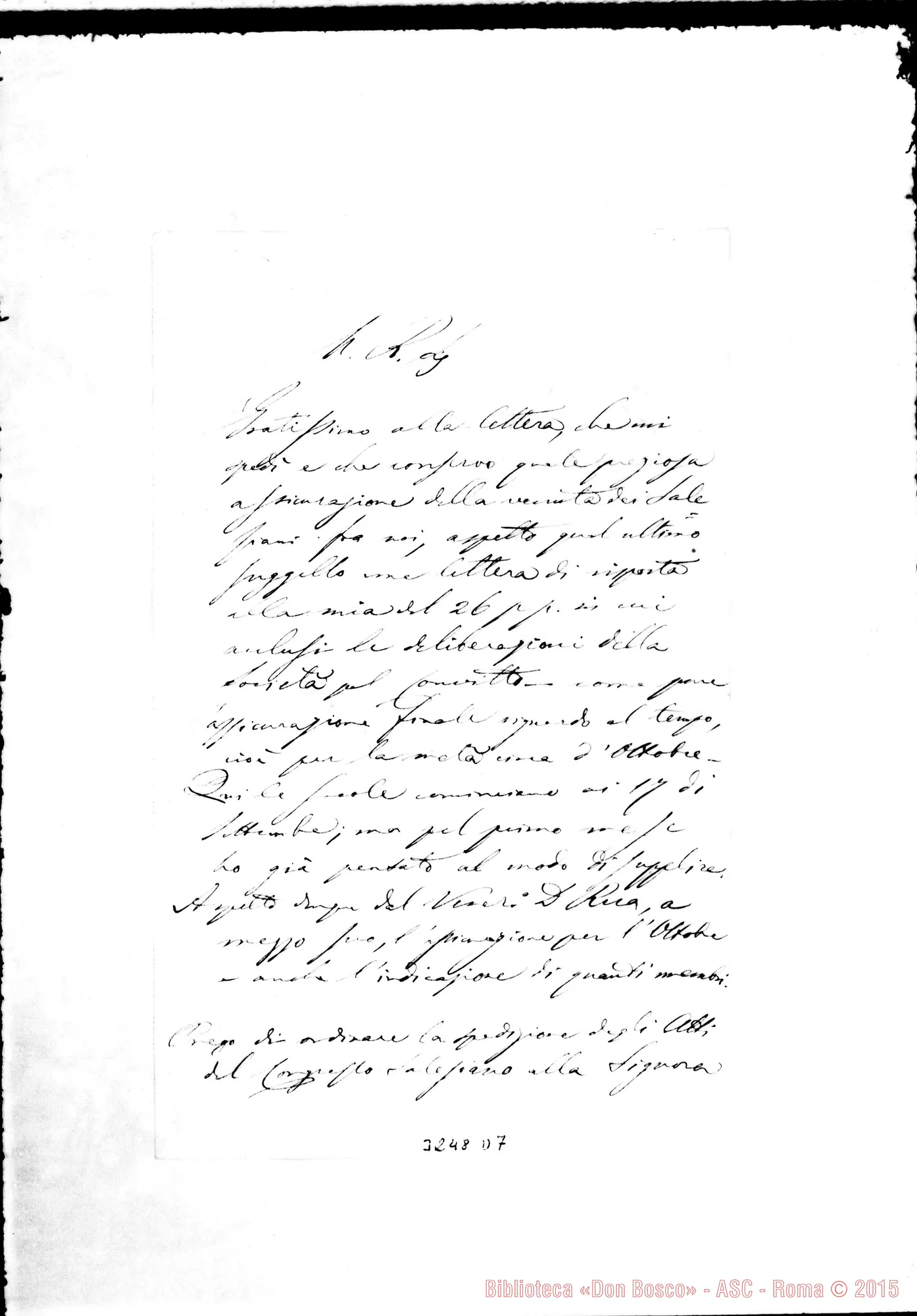 Fotogramma D 7 — Gorizia: Don Domenico Alpi-Rev.do Sig. Senza data