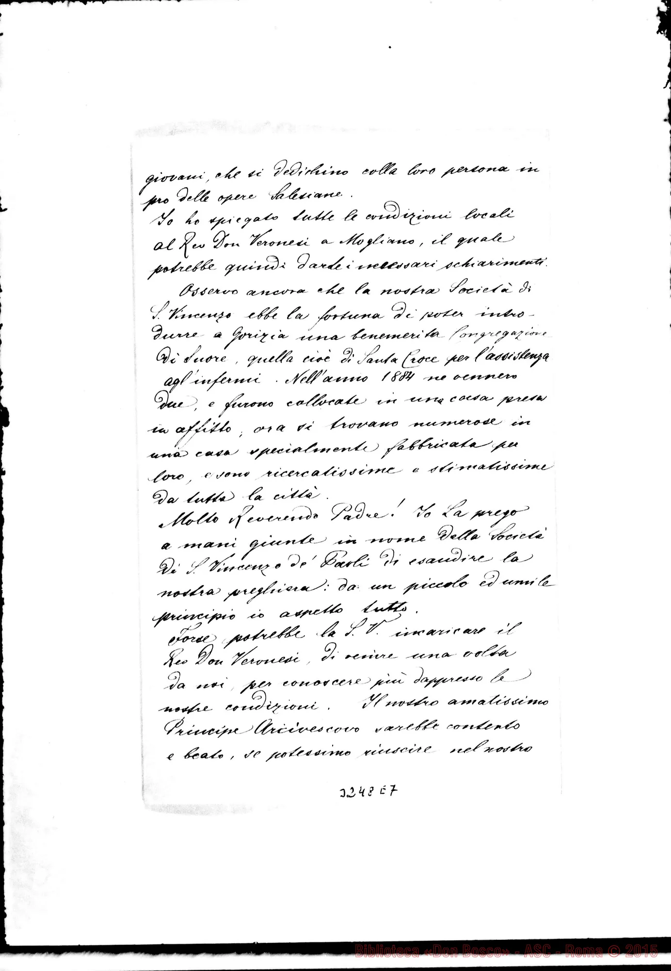 Fotogramma E 7 — Oscar Somaruga-Rev.do Padre. Gorizia, 7-01-1892