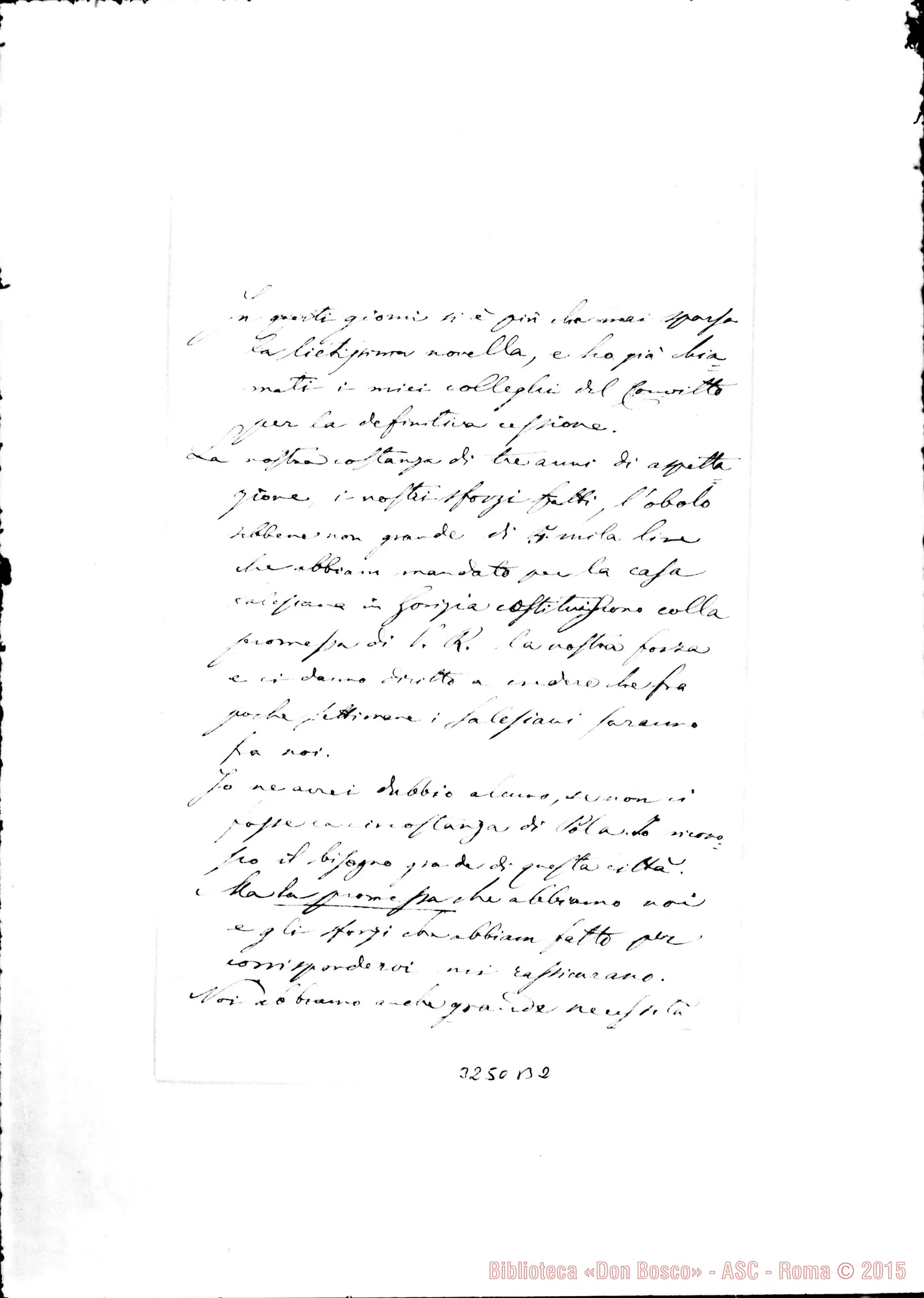 Fotogramma B 2 — Don Domenico Alpi-Don Rua. Gorizia, 17-08-1898 Autogr. Rua