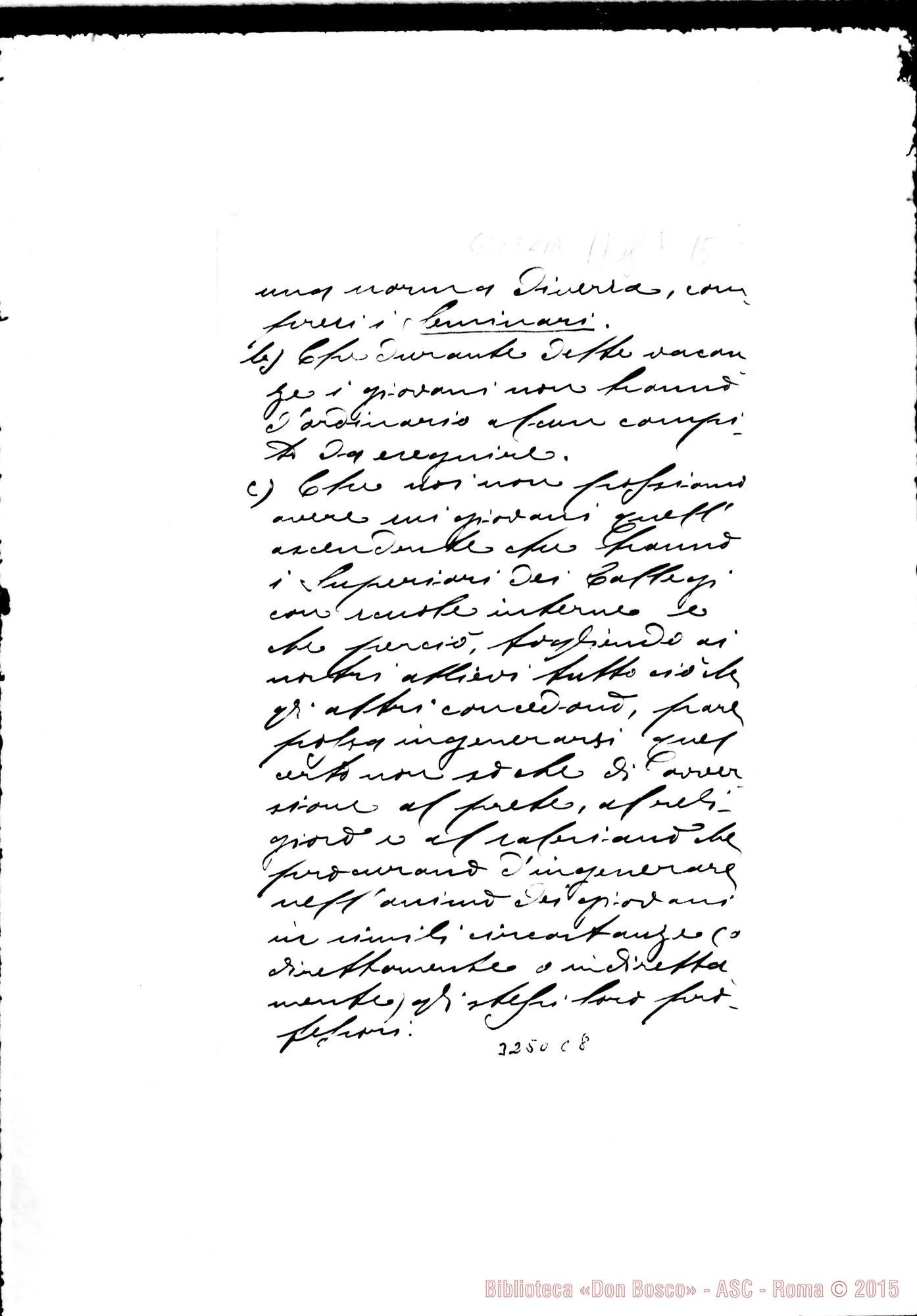 Fotogramma C 8 — Don Mander Callisto-Don Rinaldi. Gorizia, 15-05-1908
