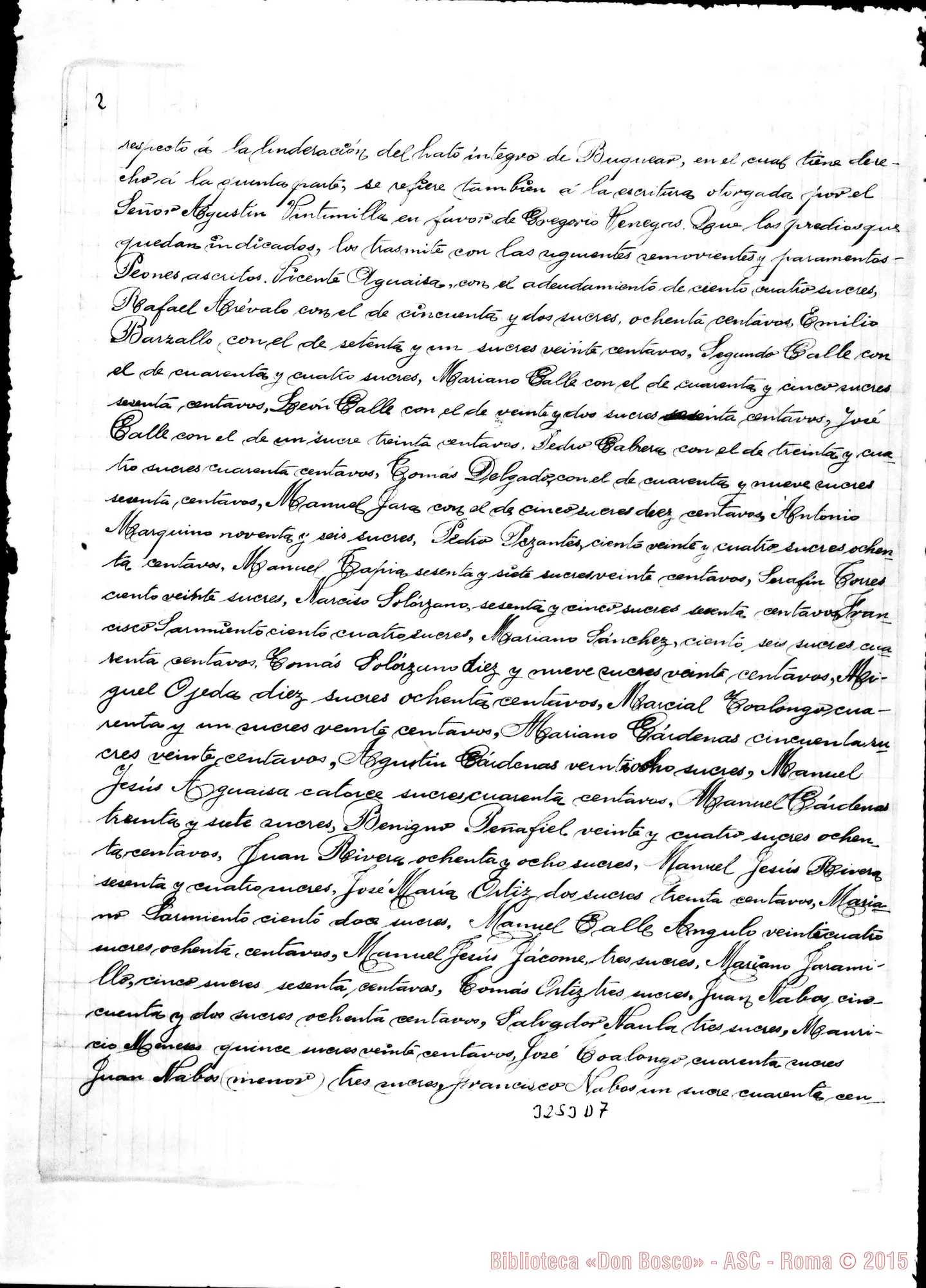 Fotogramma D 7 — Contratto tra Don Mattana ed il Sig. Pozzo, 1’ 11-01-1907 Copia