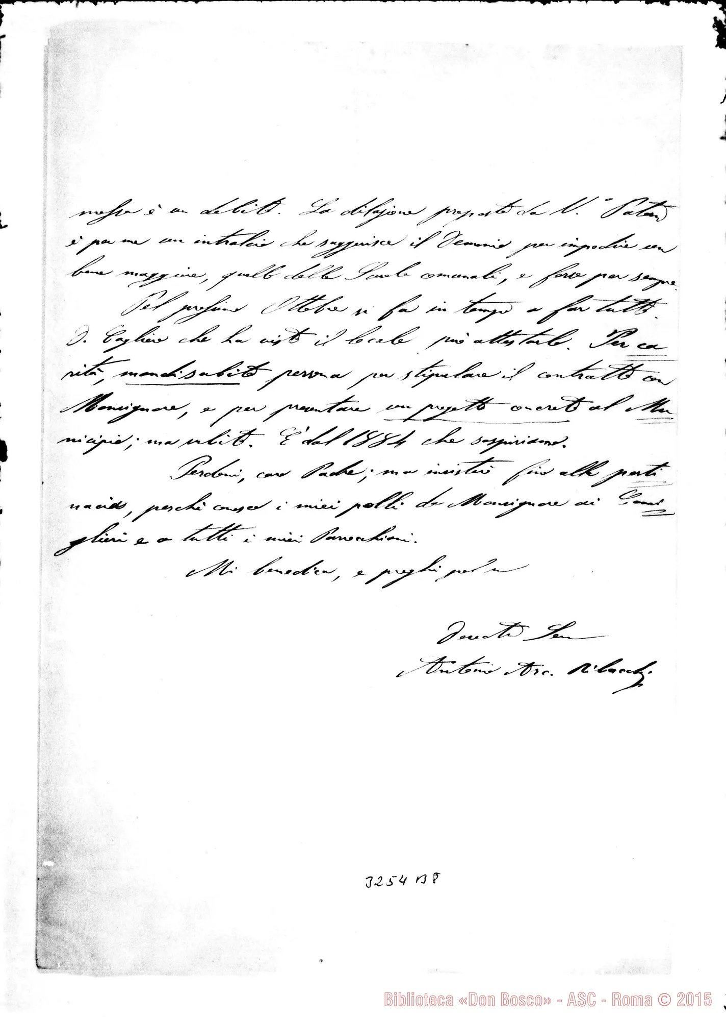 Fotogramma B 8 — Don Ribacchi-Don Rua. Gualdo Tadino, 22-02-1894