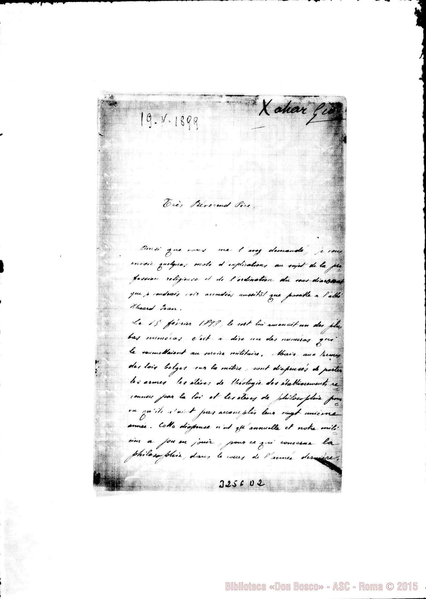 Fotogramma D 2 — Don Frane. Tomasetti-Révérend Pére. Hechtel, 19-05-1899
