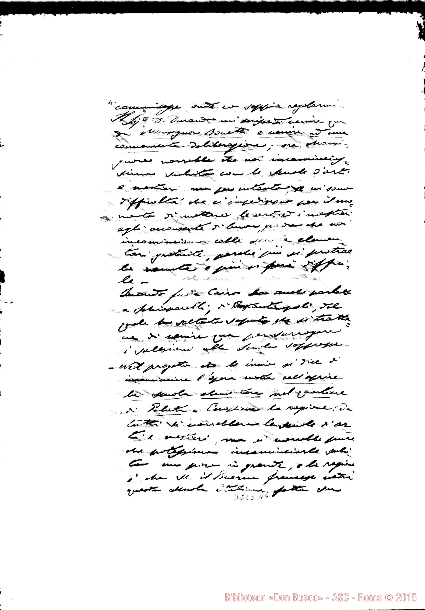 Fotogramma A 7 — Don Luigi Nai-Don Rua, il 10-03-1903 Autogr. Rua