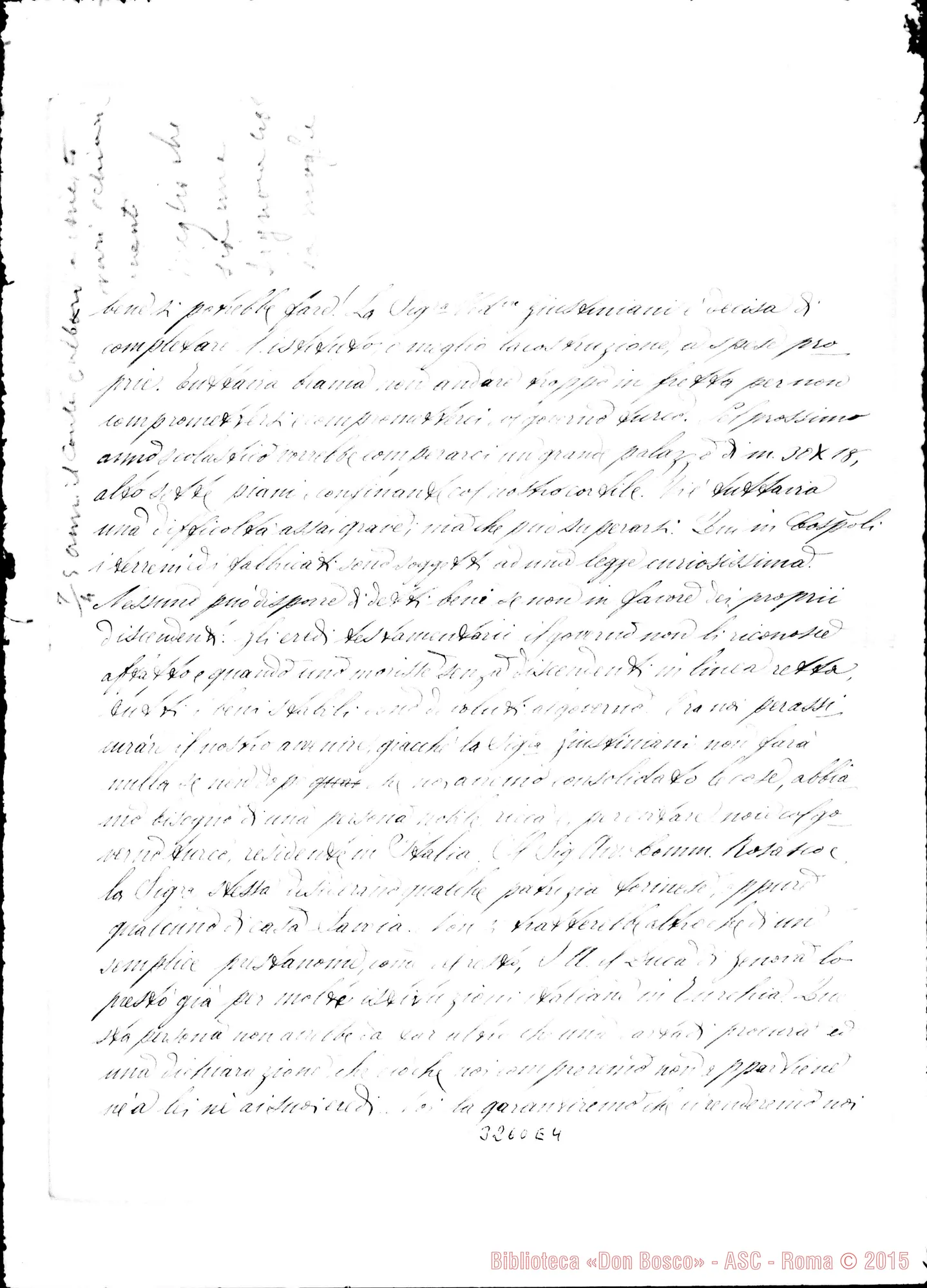 Fotogramma E 4 — Don Paolo Malgaroli-Don Rua. Cospoli, 14-02-1905 Autogr. Rua