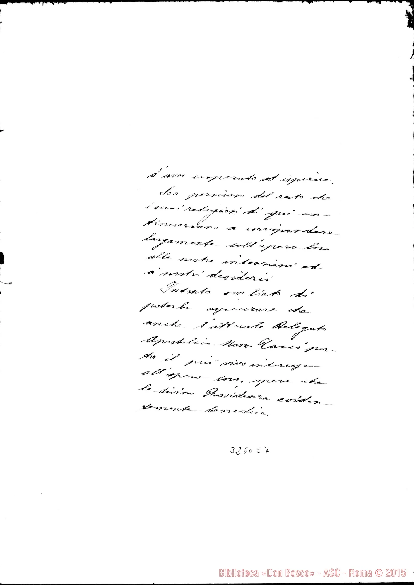 Fotogramma E 7 — Don G. Borgomanero, vie. gen.-Don Rua. Costantinopoli, 22-03-1905 Autogr. Rua