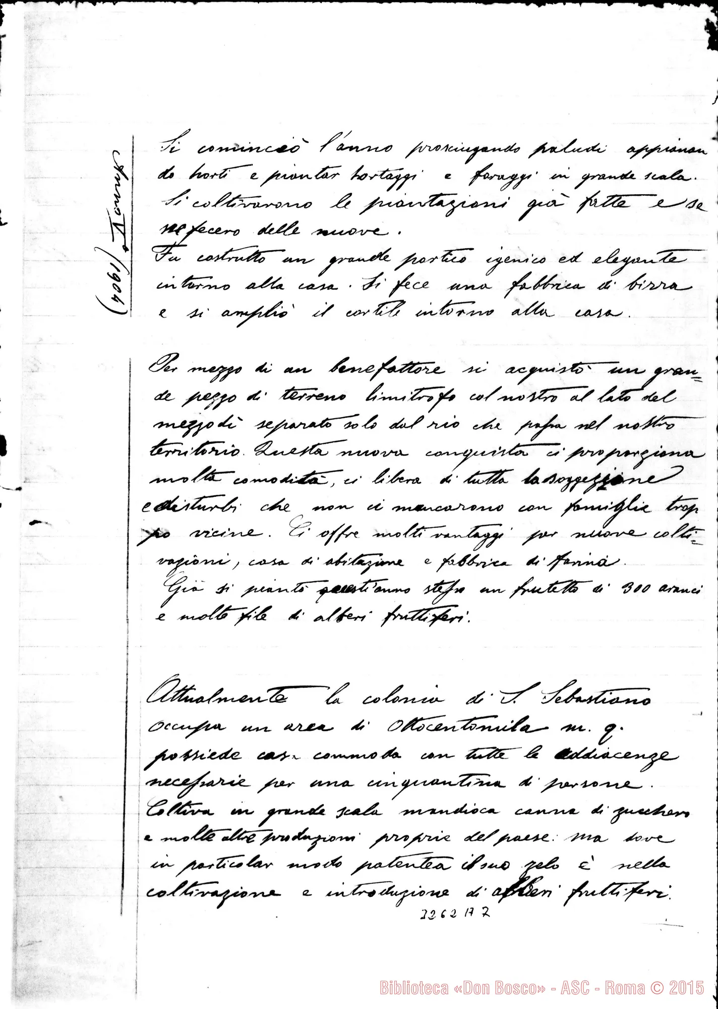 Fotogramma A 7 — Jaboatao: Don Antonio Vellar: Storia sulla fondazione di Jaboatao. 10-08-1904