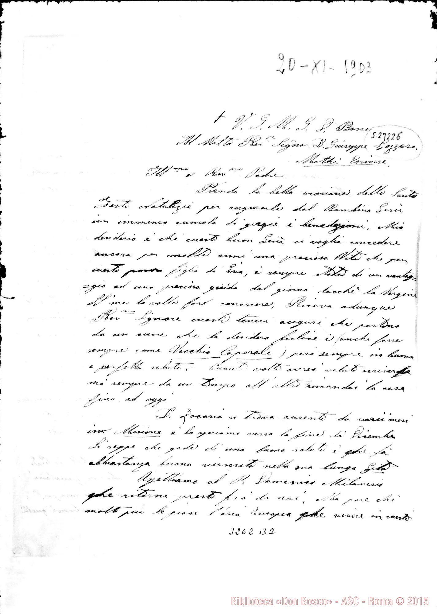 Fotogramma B 2 — Genghini Edoardo, coad.-Don Lazzero. Junin, 20-11-1903