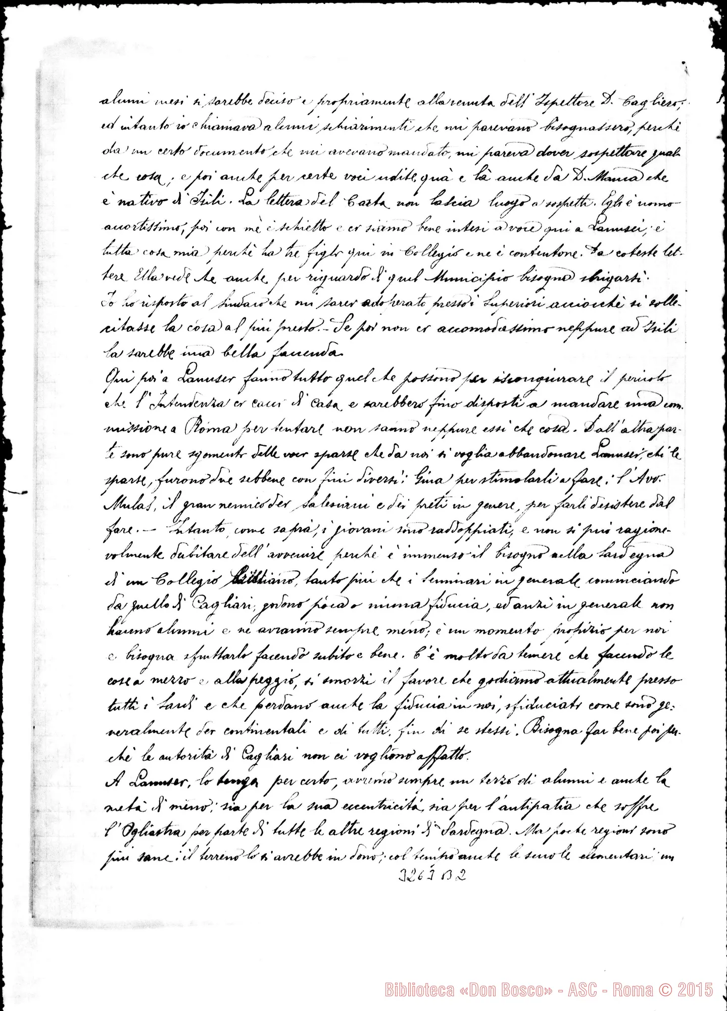 Fotogramma B 2 — Don Matteo Ottonello-Don Durando. Lanusei, 1-11-1899
