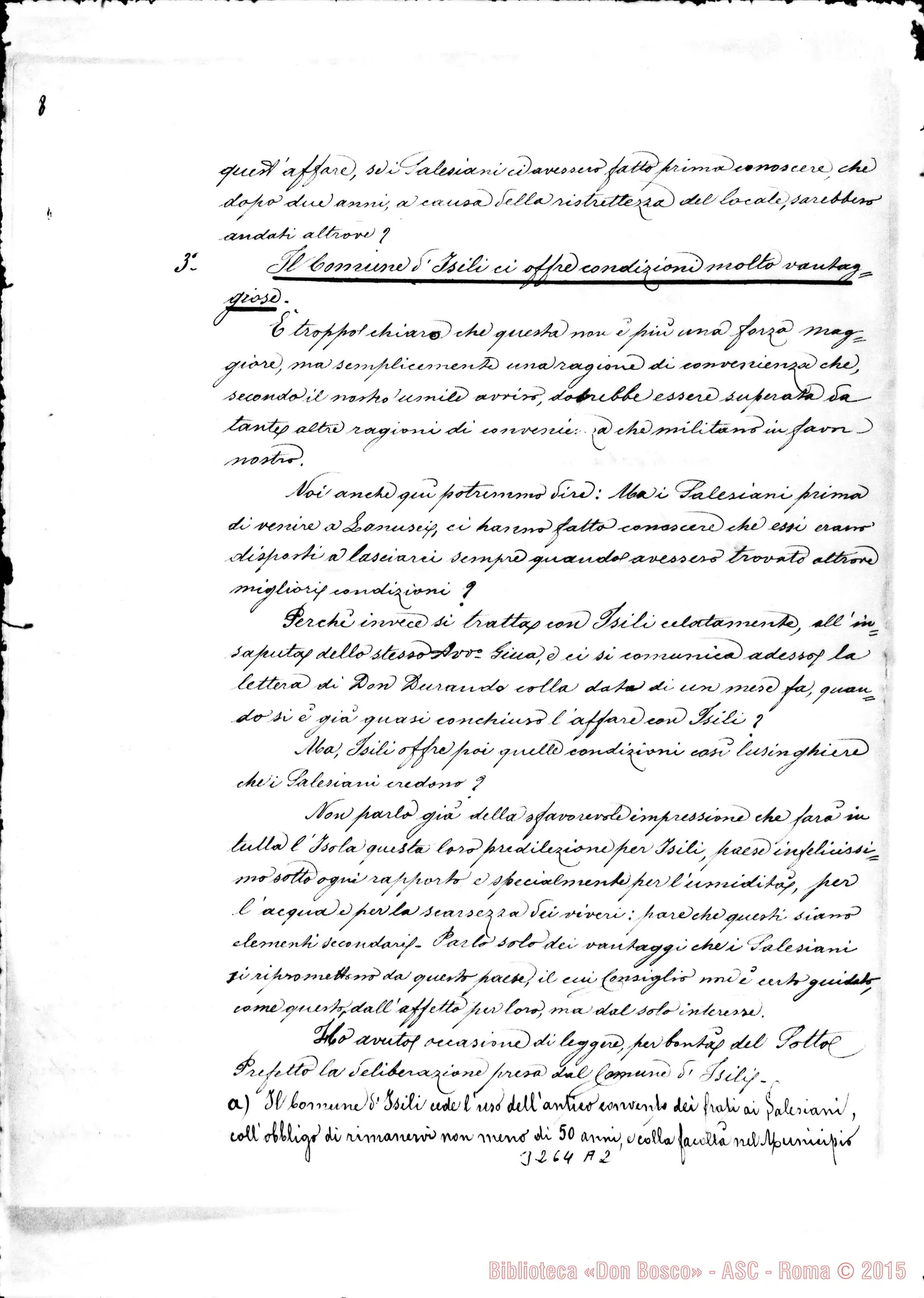 Fotogramma A 2 — Sindaco di Lanusei-Don Rua, il 9-03-1900