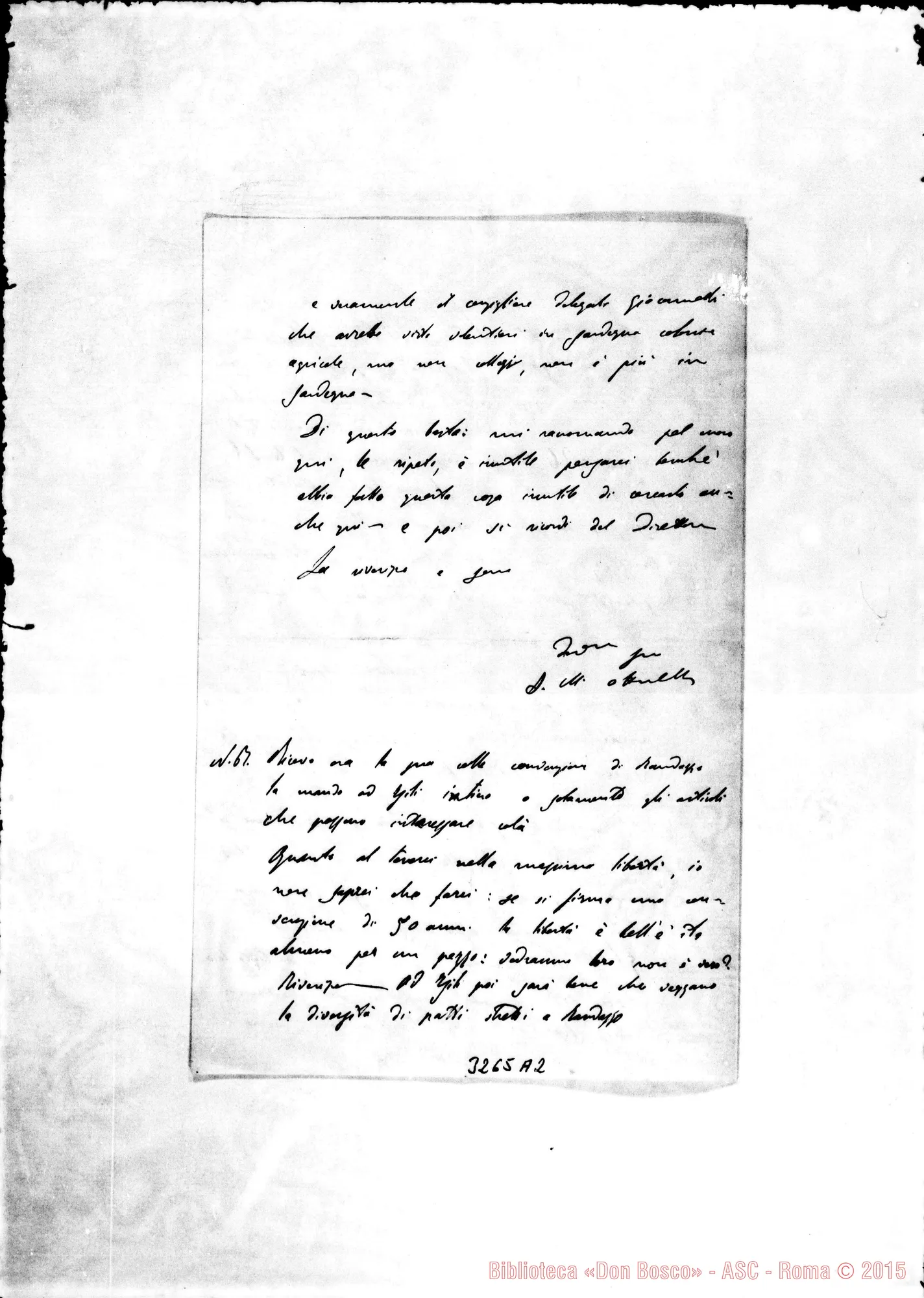 Fotogramma A 2 — Don Ottonello-Don Durando. Lanusei, 10-1900