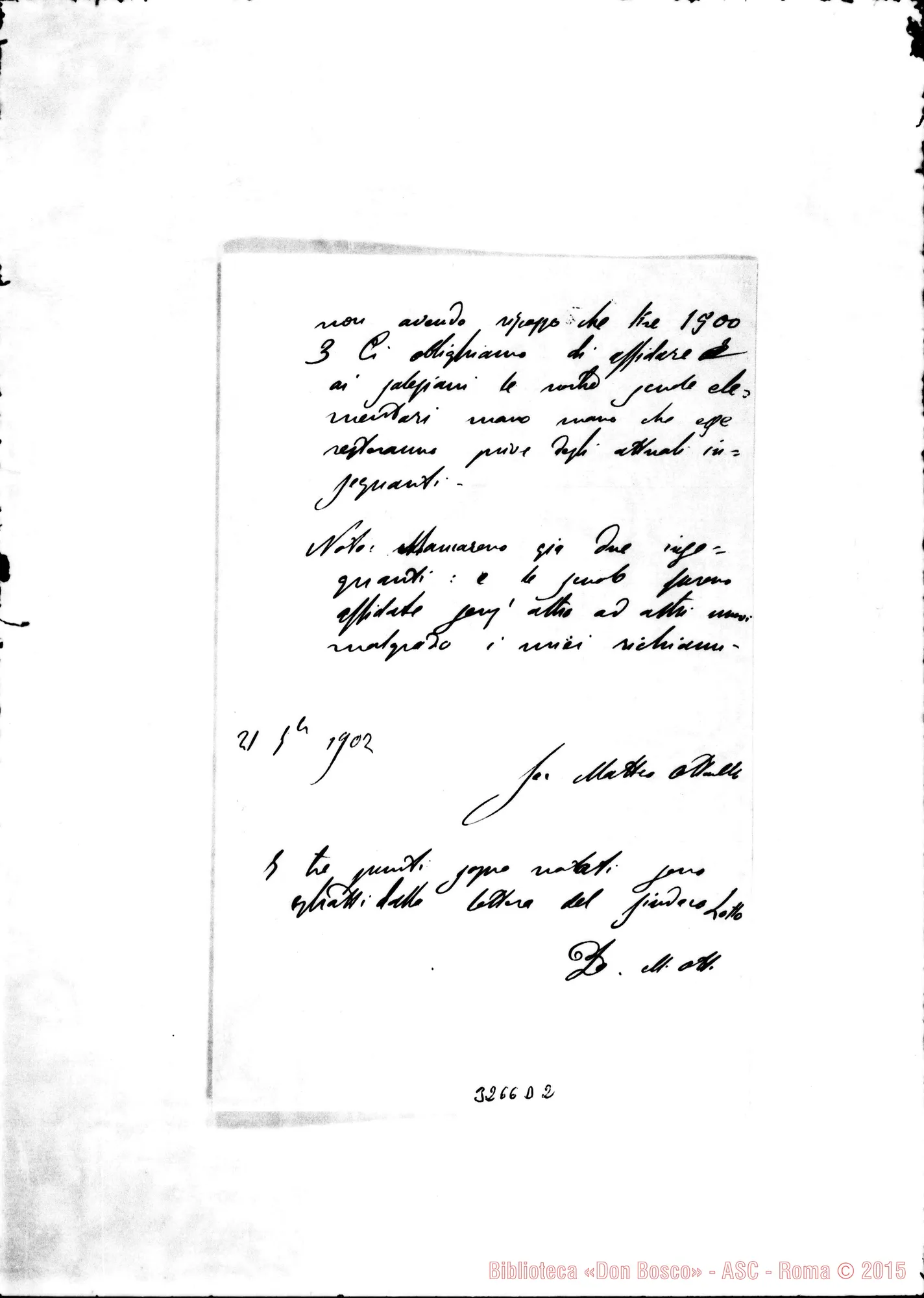 Fotogramma D 2 — Don Ottonello-Don Durando. Lanusei, 21-09-1902