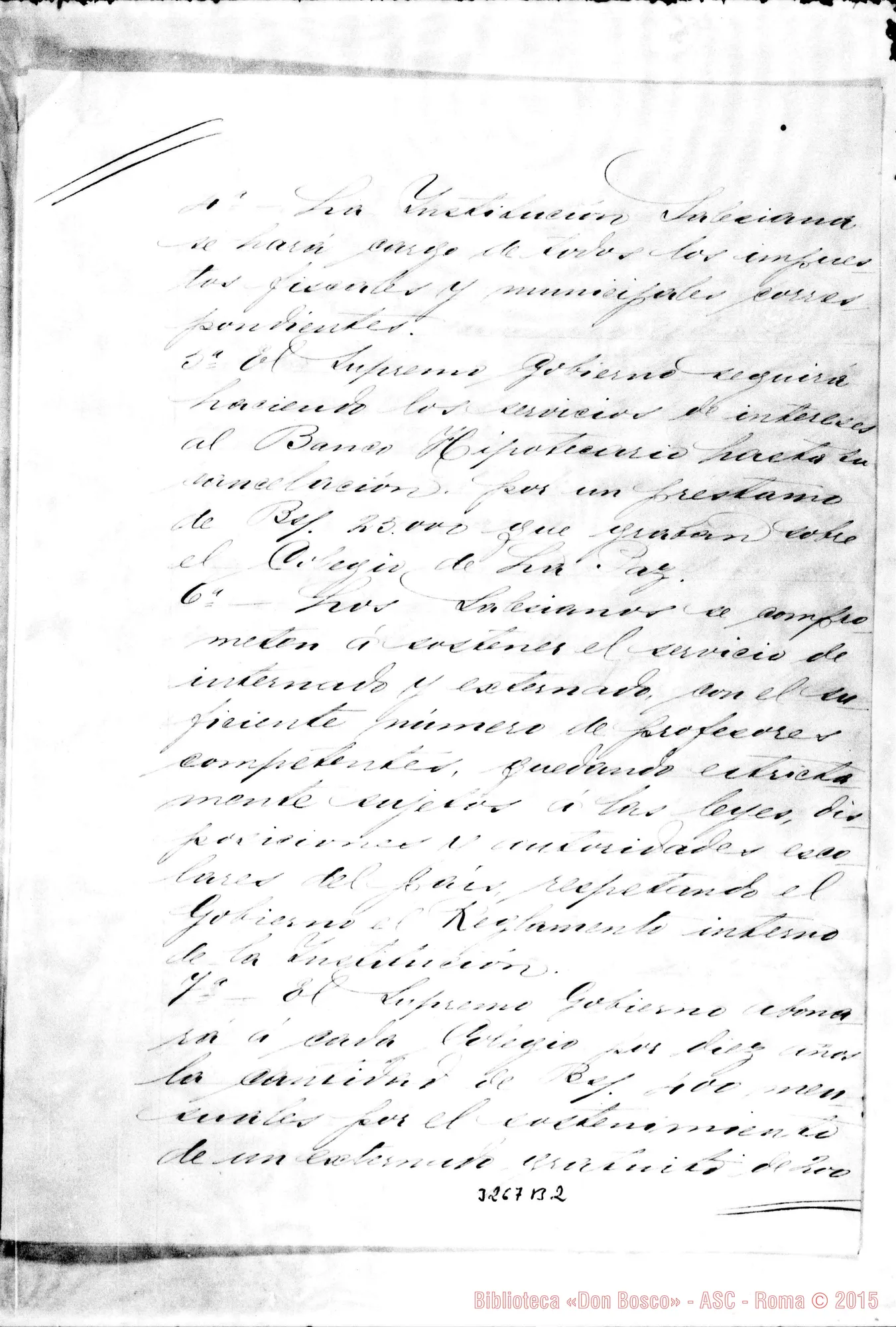 Fotogramma B 2 — Nuovo contratto nel 1906. Copia legalizzata