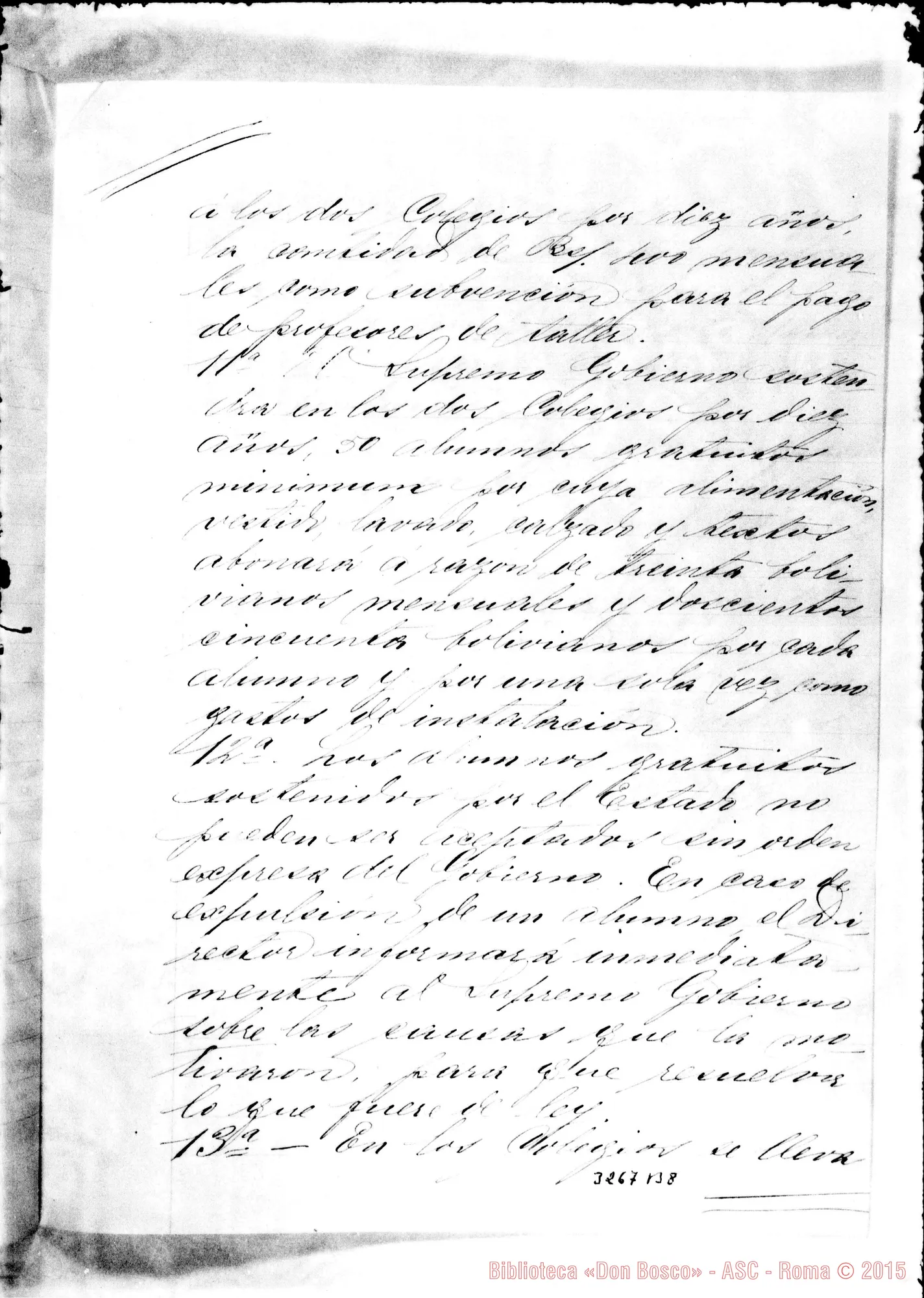 Fotogramma B 8 — Nuovo contratto nel 1906. Copia legalizzata