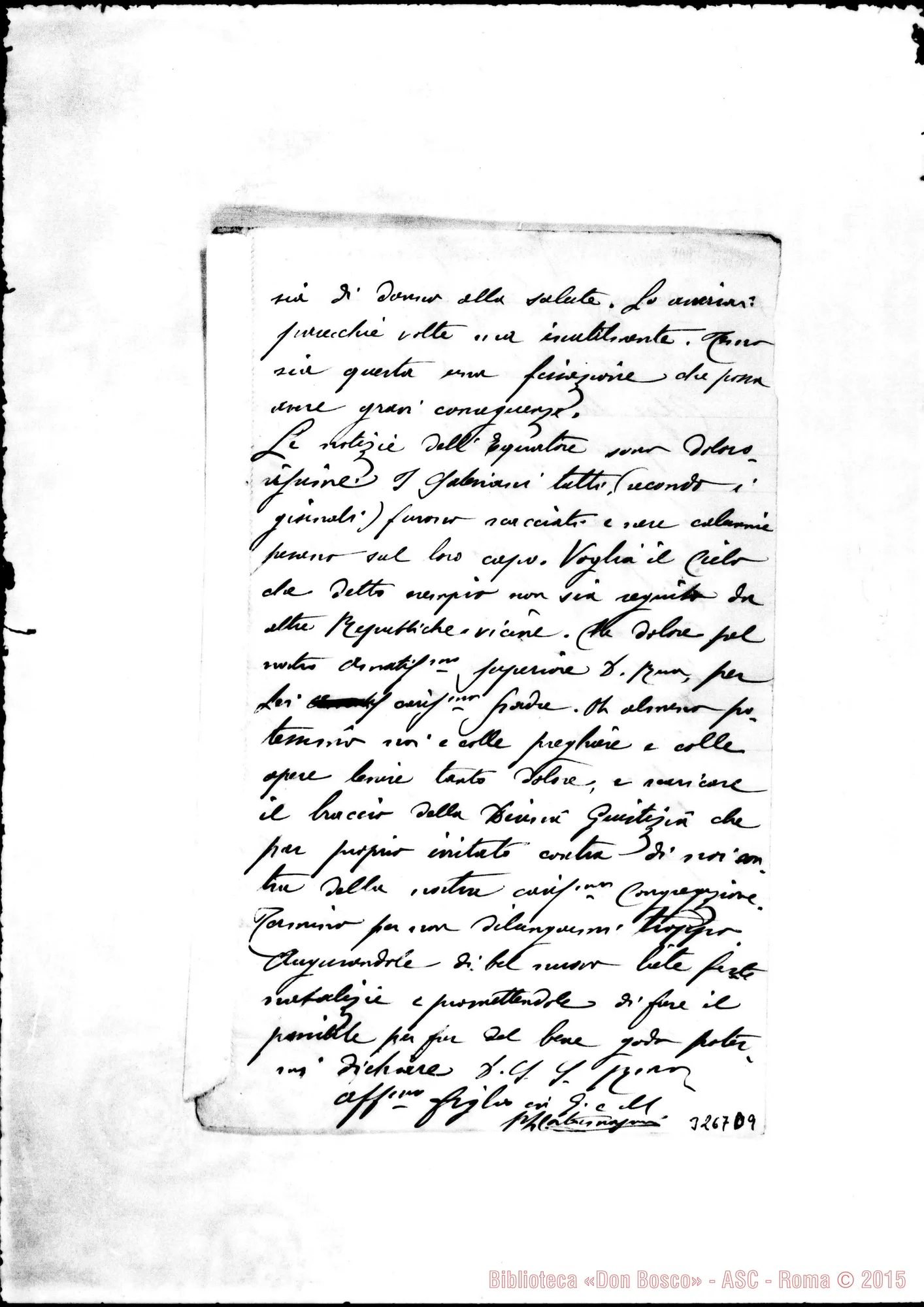 Fotogramma D 9 — Don Luigi Costamagna-Don Rua. La Paz, 9-11-1896