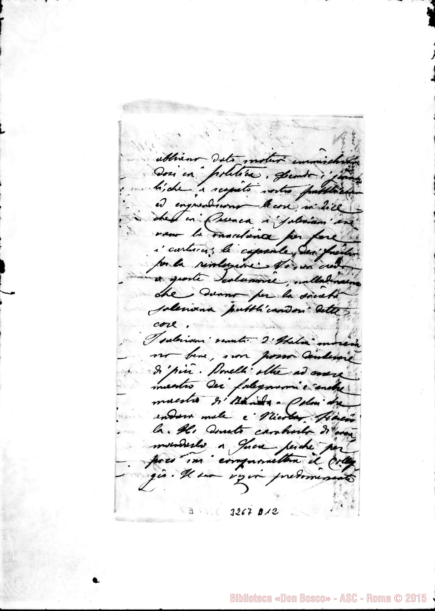 Fotogramma D 12 — Don Luigi Costamagna-Don Rua. La Paz, 21-12-1896