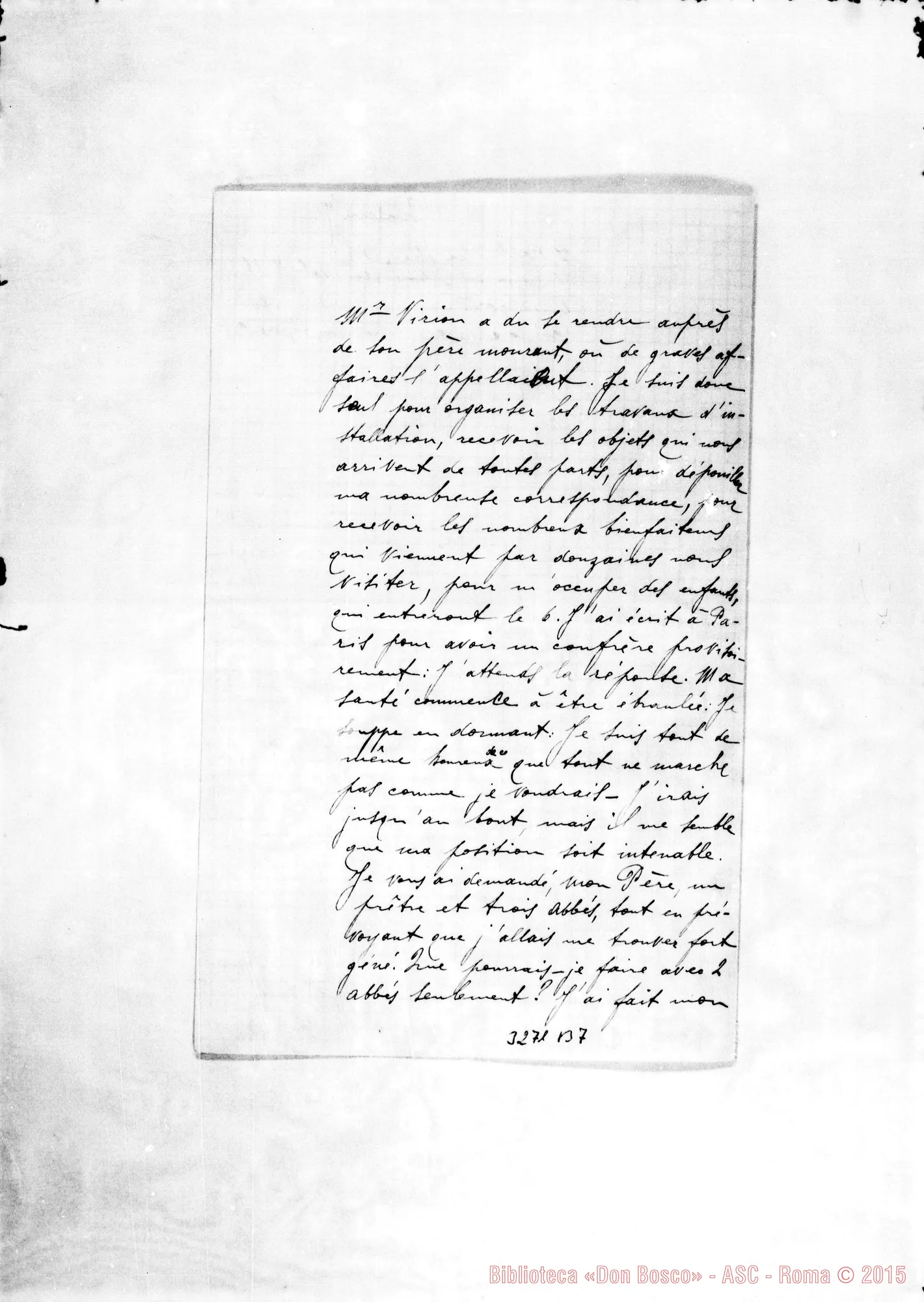 Fotogramma B 7 — Don Scaloni-Don Rua. Liège, 3-12-1891 Autogr. Rua