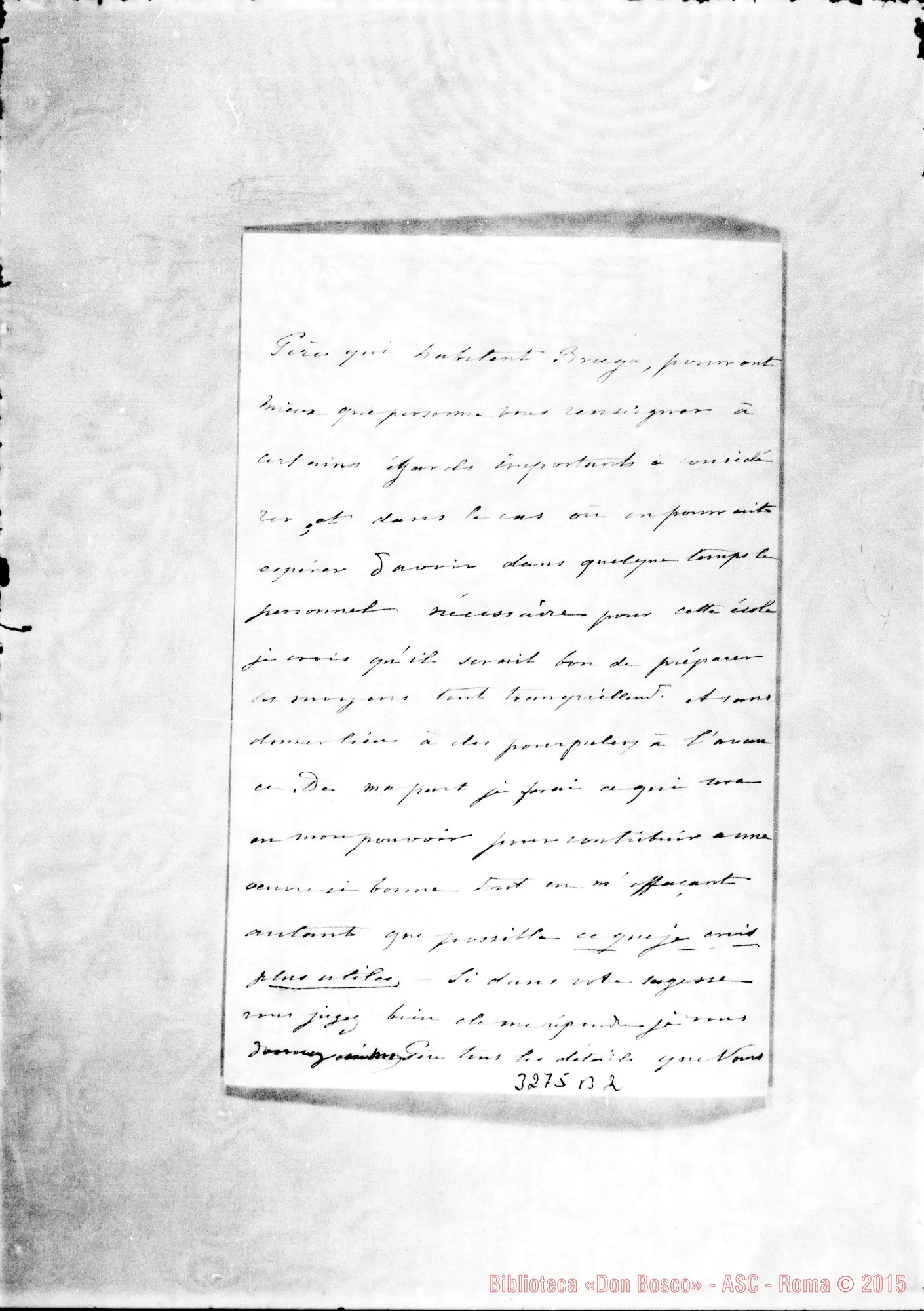 Fotogramma B 2 — Caduval-Révérend Pére. Pau, 29-01-1896 Autogr. Rua