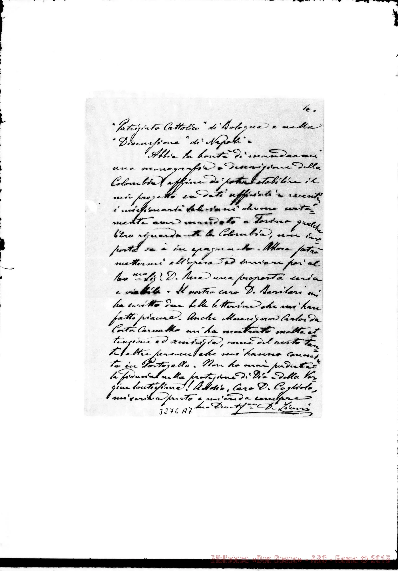 Fotogramma A 7 — Marchese di Liveri-Don Cogliolo. St. Jean de Luz, 10-09-1899