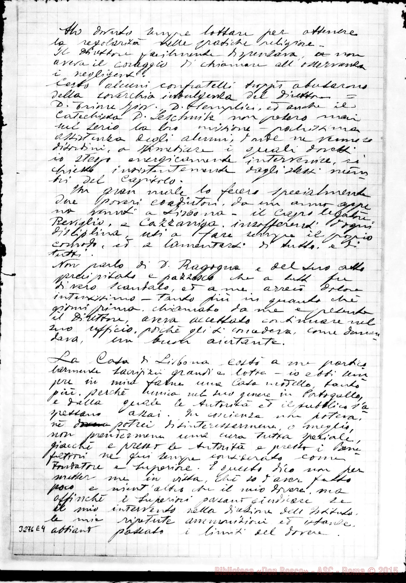 Fotogramma E 4 — Don Pietro Cogliolo-Capitolo Superiore. Torino, 20-08-1908