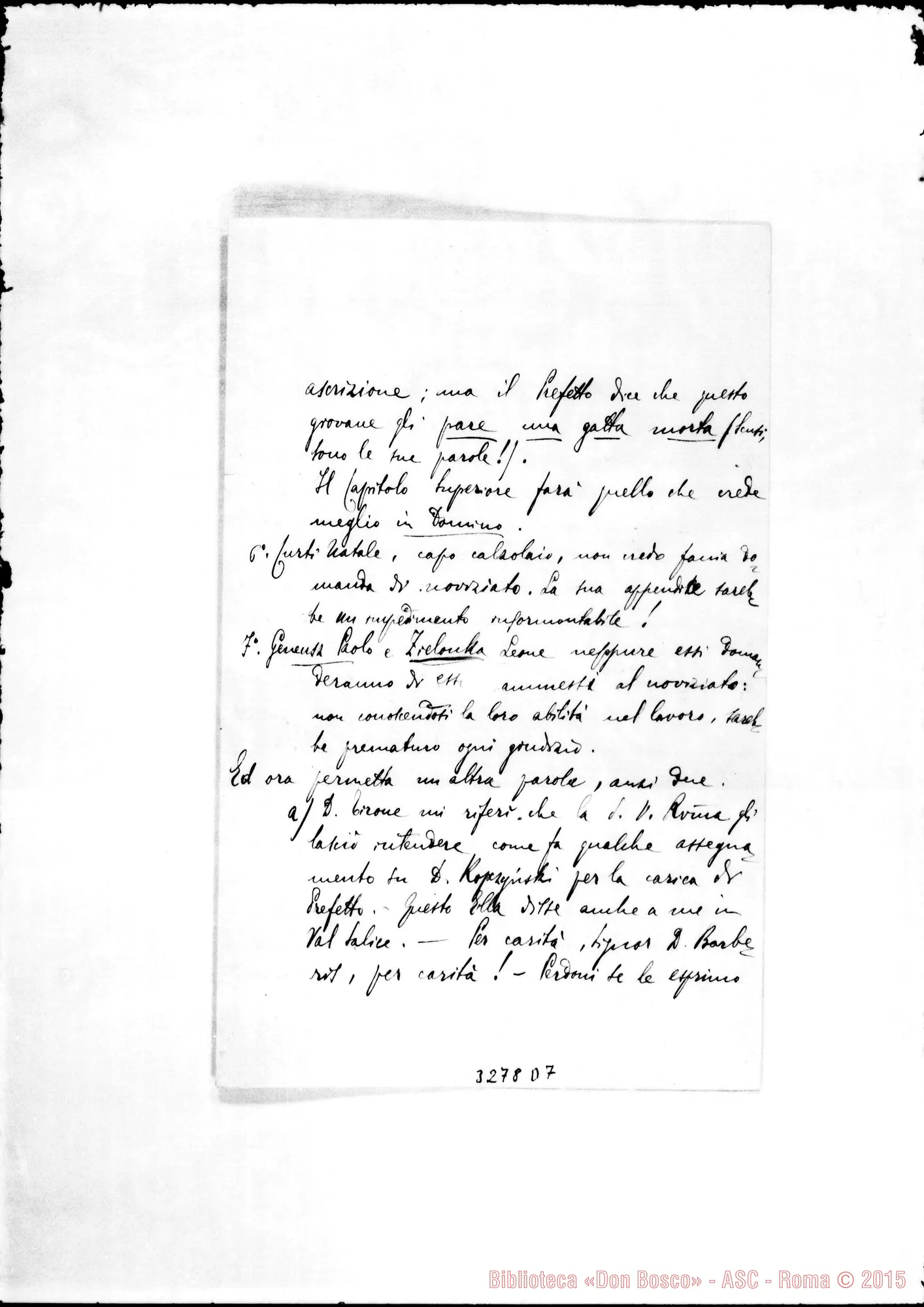 Fotogramma D 7 — Don Roberto Riccardi-Don Barberis. Lombriasco, 12-09-1898
