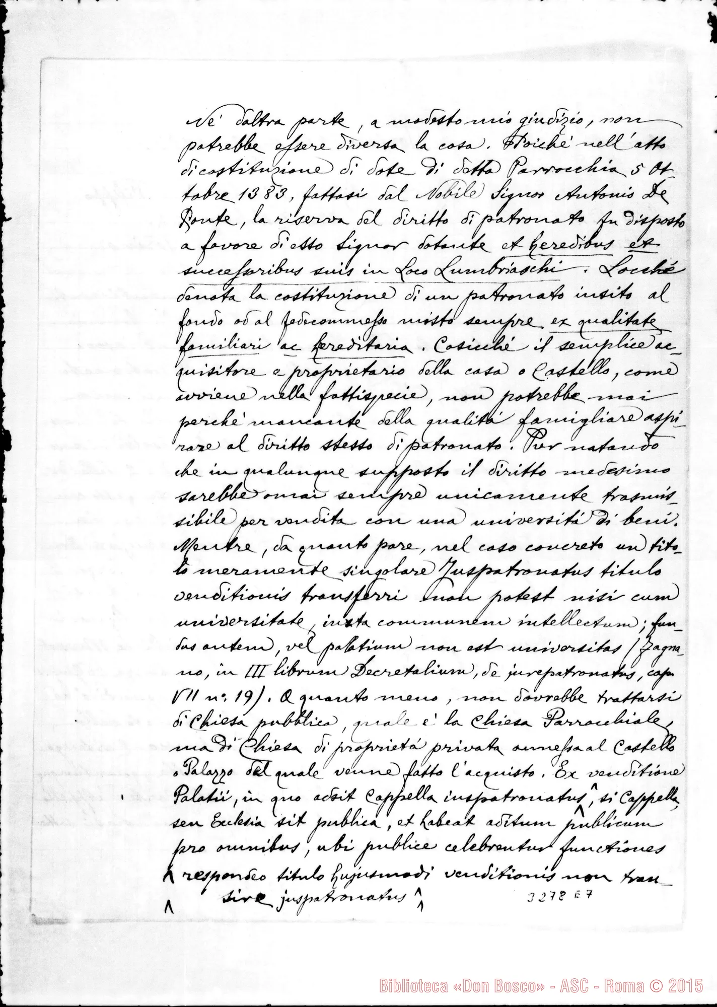 Fotogramma E 7 — Avv. Boccacino-Don Rinaldi Filippo. Torino, 21-05-1907
