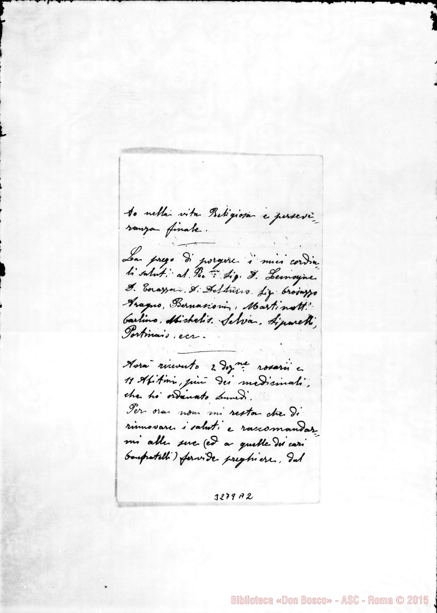 Fotogramma A 2 — Giuseppe Durando-Direttore. Lombriasco, 24-09-1909