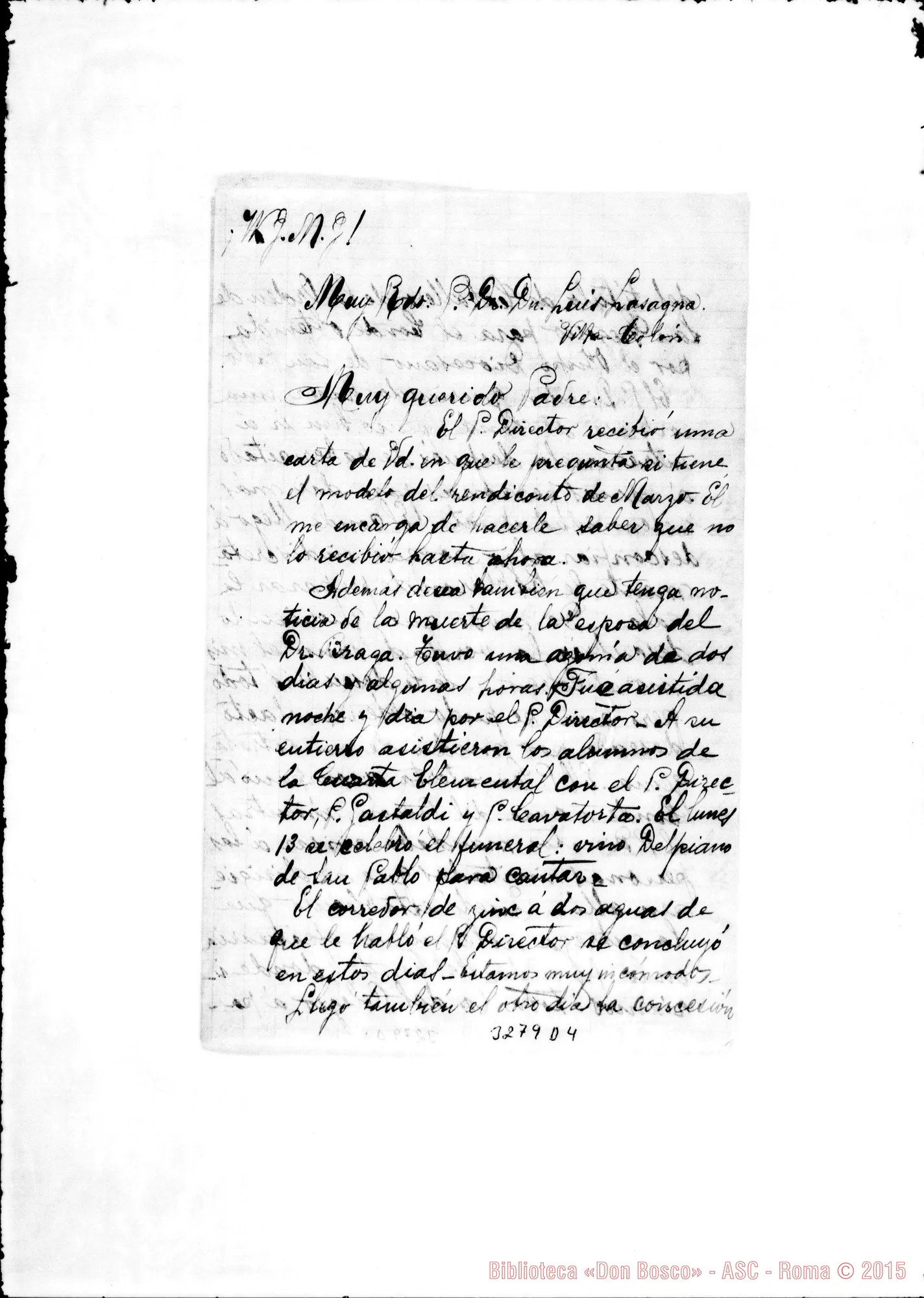 Fotogramma D 4 — Ch. Bernardino Villaamil-Querido Padre. Senza data