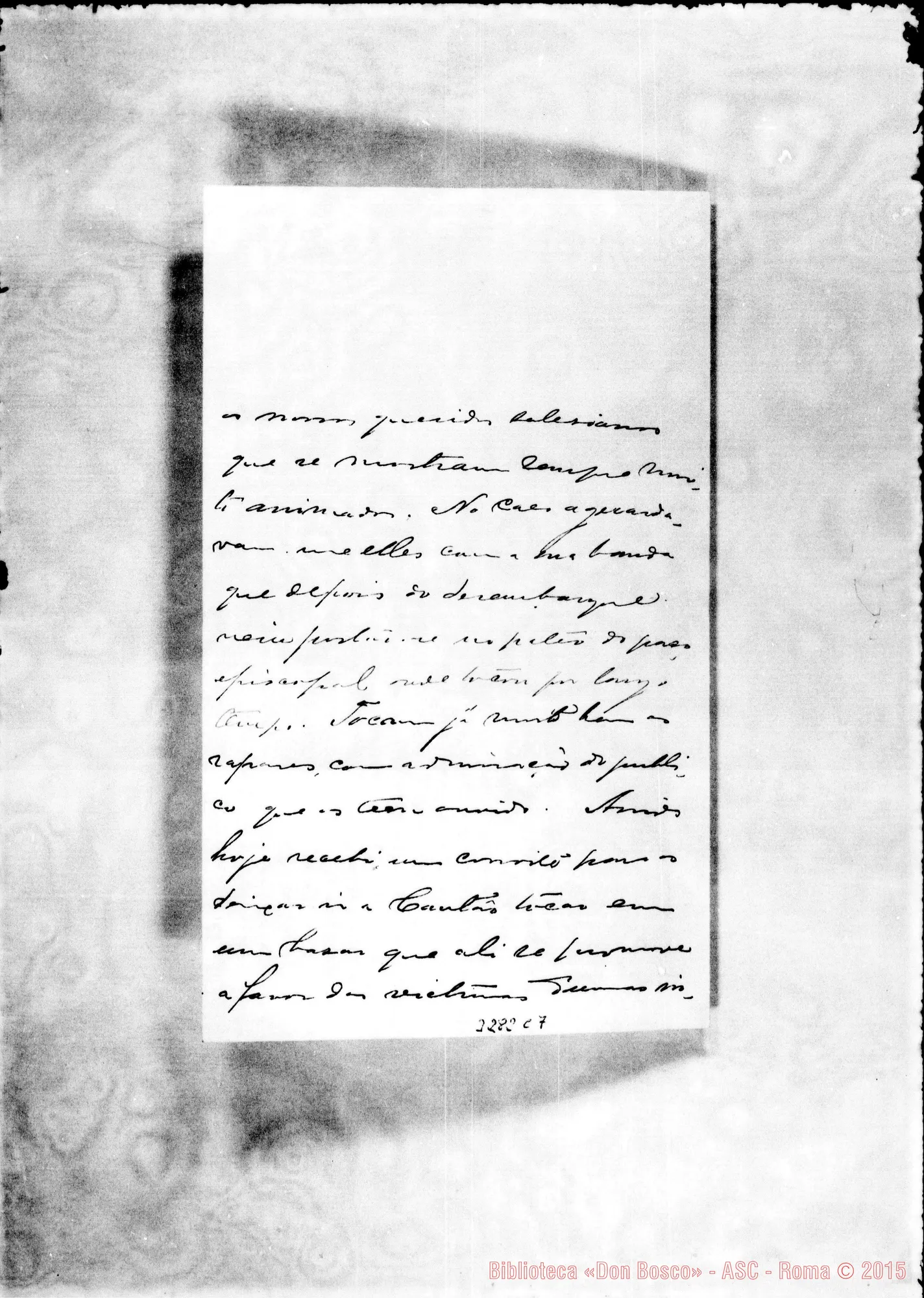 Fotogramma C 7 — Giov. P. de Azevedo, vesc.-Rev.do Sig. Macao, 7-08-1908