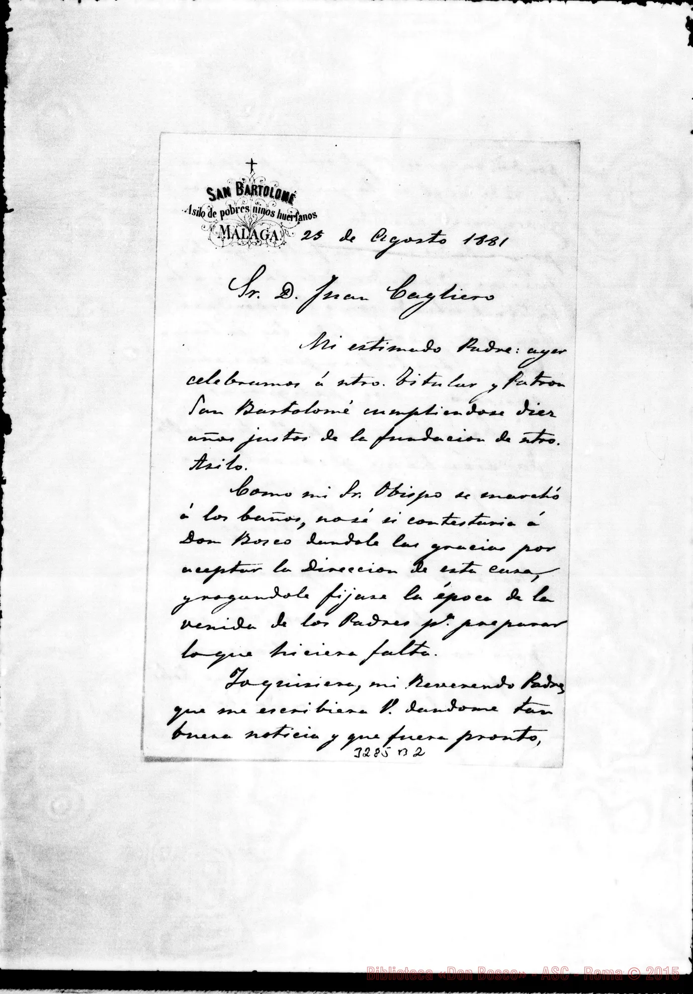 Fotogramma B 2 — Juan Franco-Don Juan Cagliero. Màlaga, 23-08-1881