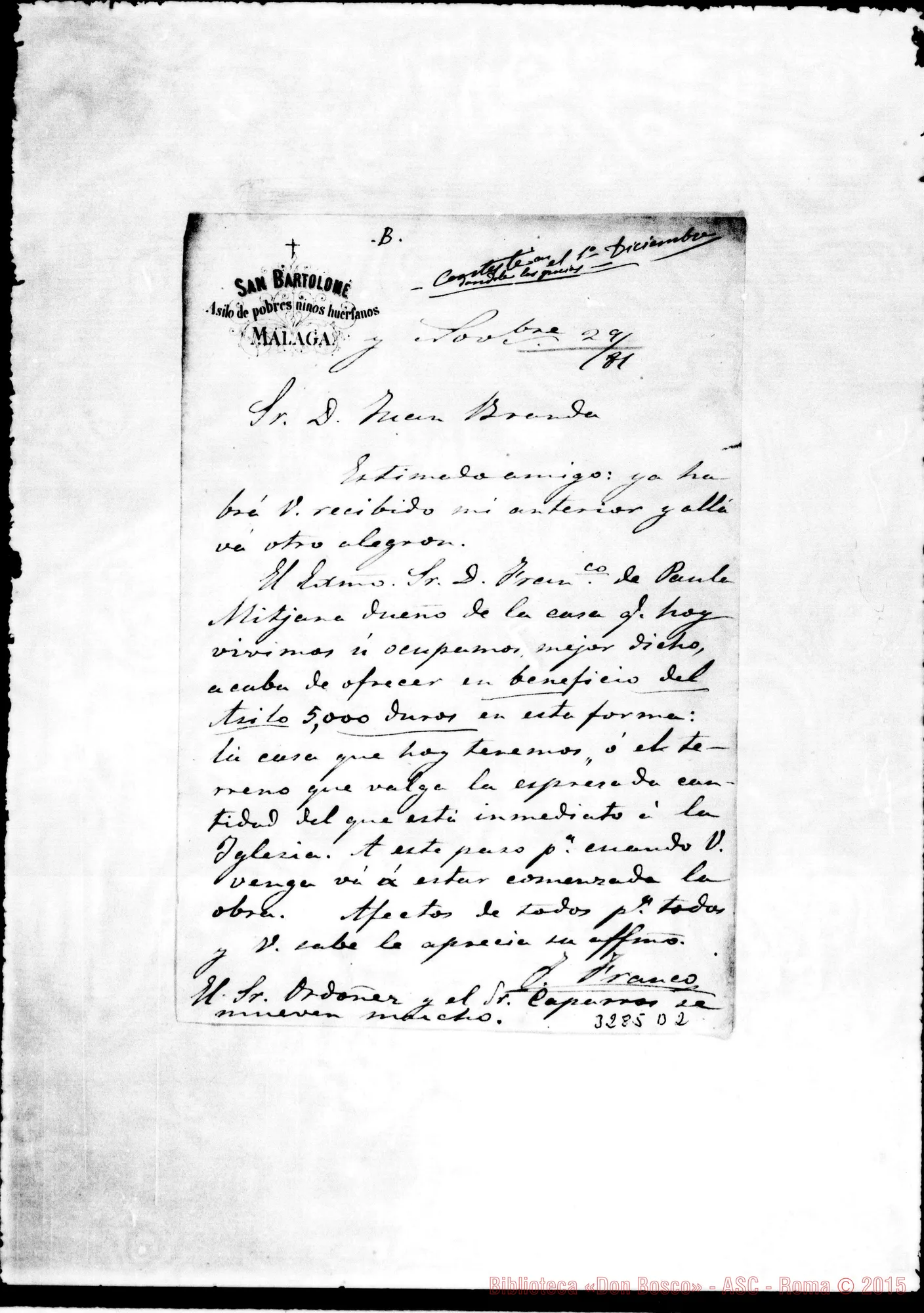 Fotogramma D 2 — Juan Franco-Don Juan Branda. Màlaga, 29-11-1881