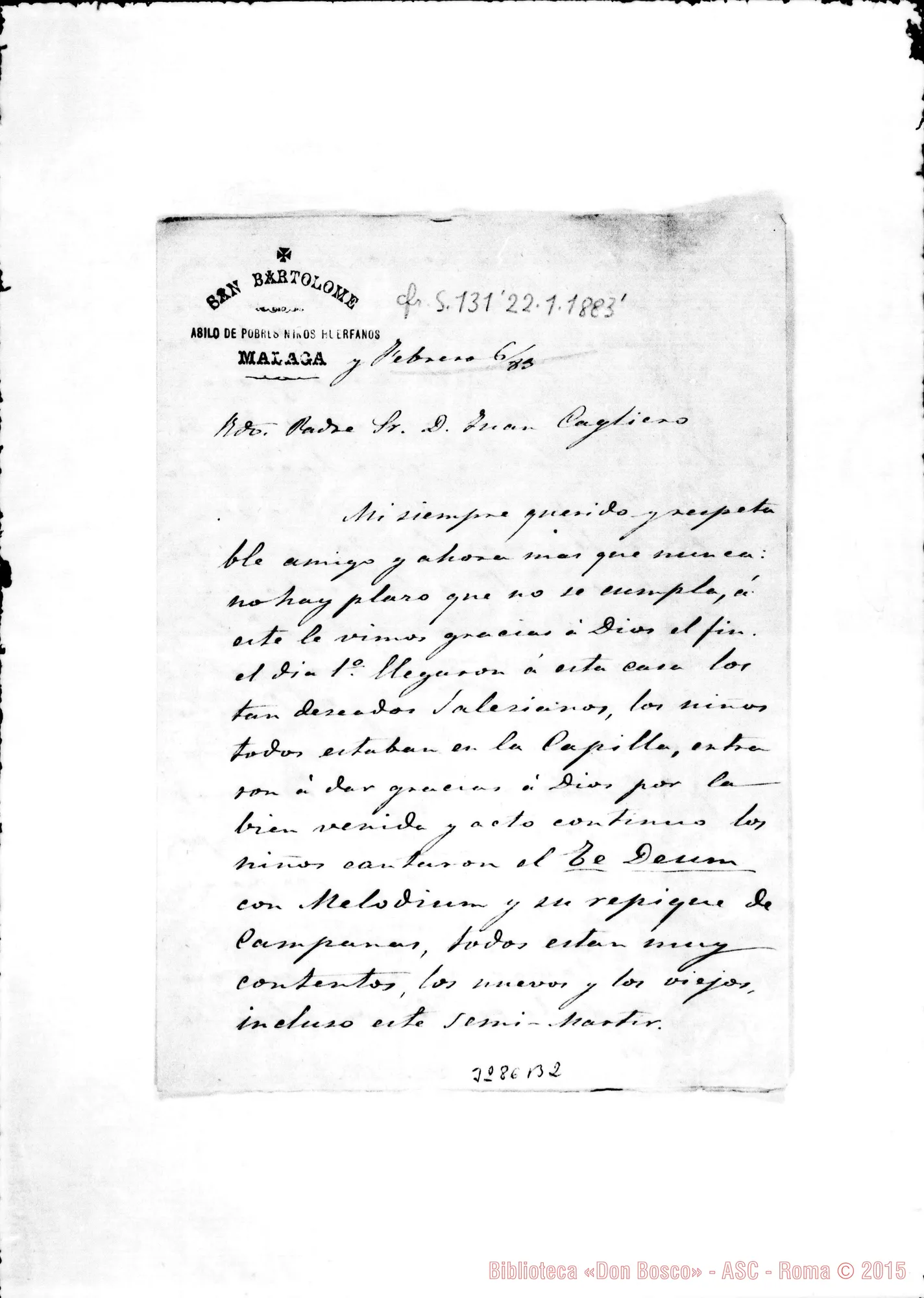 Fotogramma B 2 — Juan Franco-Don Juan Cagliero. Màlaga, 6-02-1883