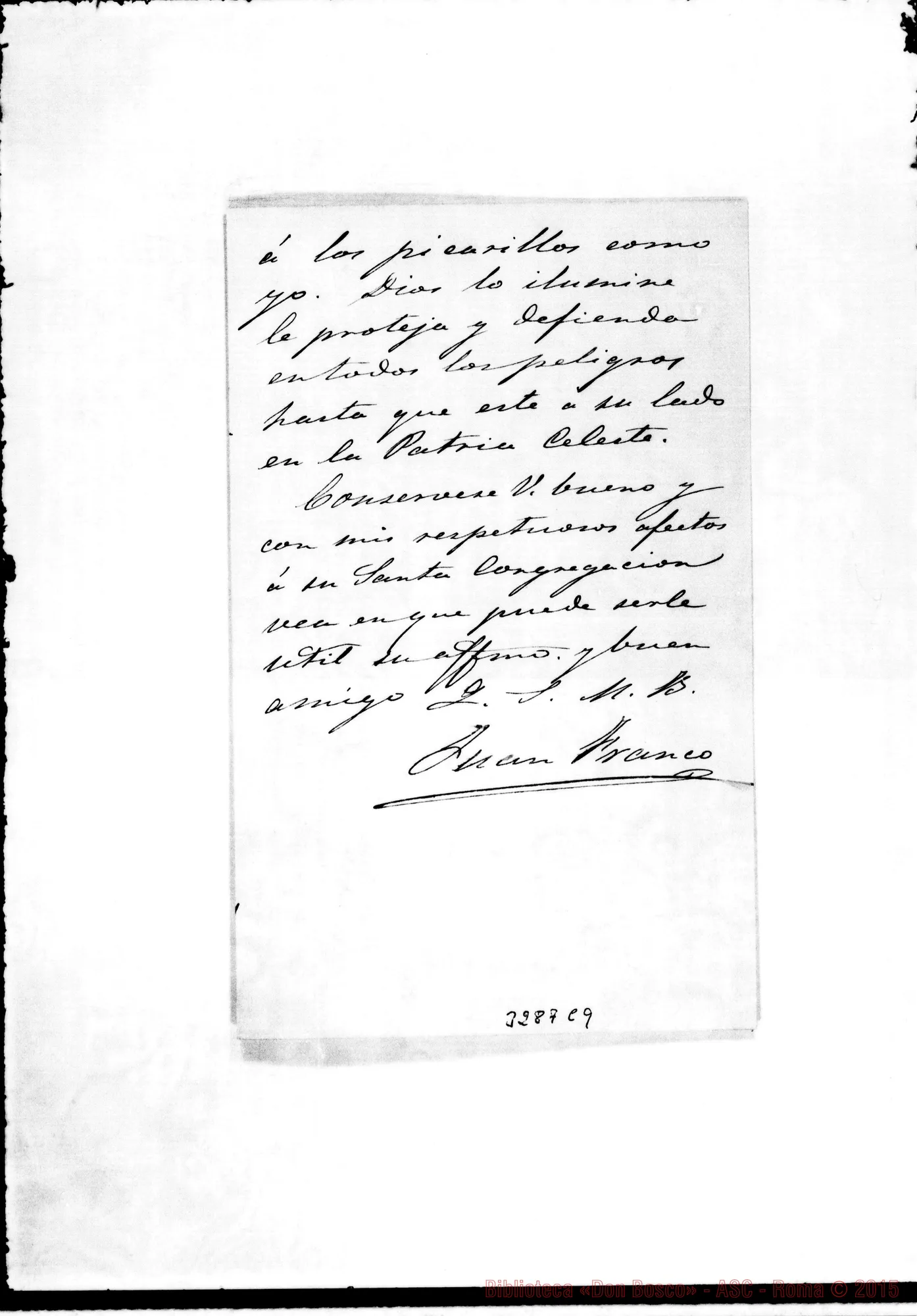 Fotogramma C 9 — Juan Franco-Don Juan Cagliero. Màlaga, 26-01-1884