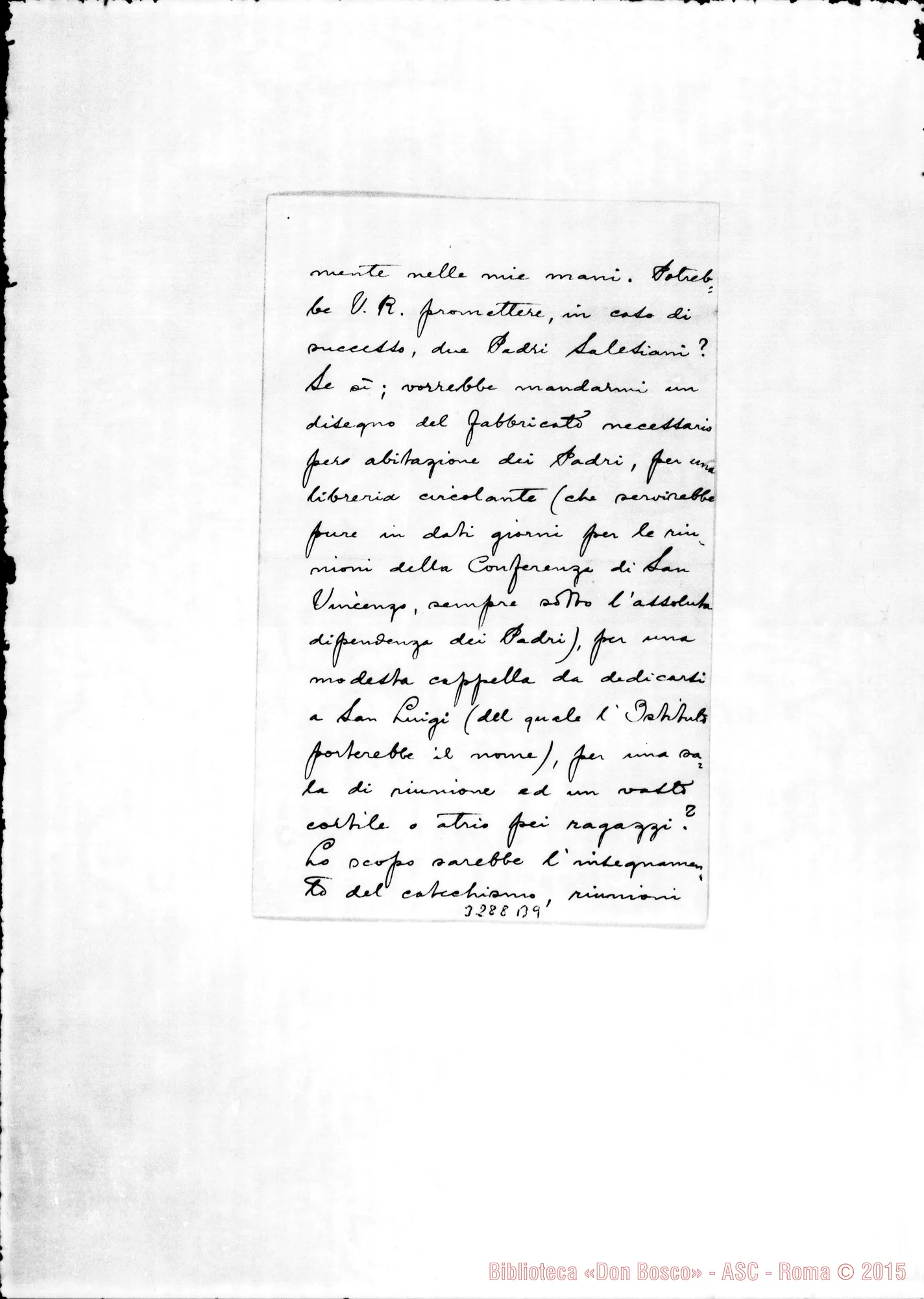 Fotogramma B 9 — Don Alfonso M. Galea-Don Rua. Malta, 19-08-1896 Autogr. Rua