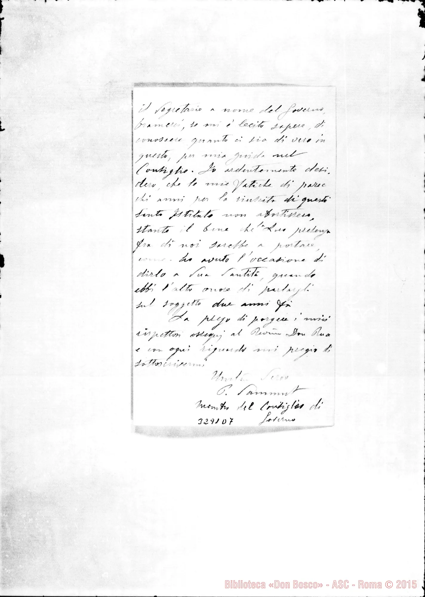 Fotogramma D 7 — Paolo Sammut-Rev.mo Padre. Malta, 27-03-1902