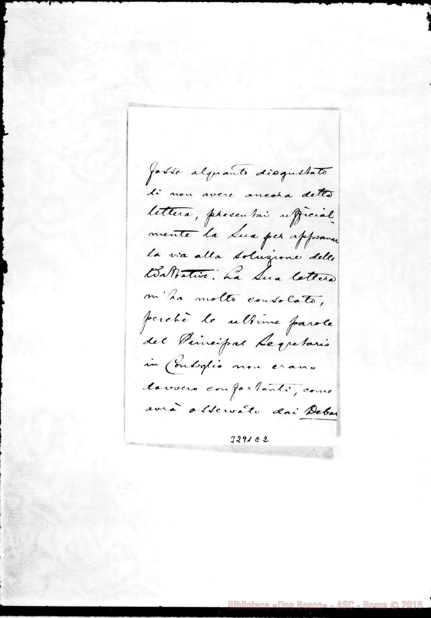Fotogramma E 2 — Don Alfonso M. Galea-Don Durando. Malta, 4-06-1902