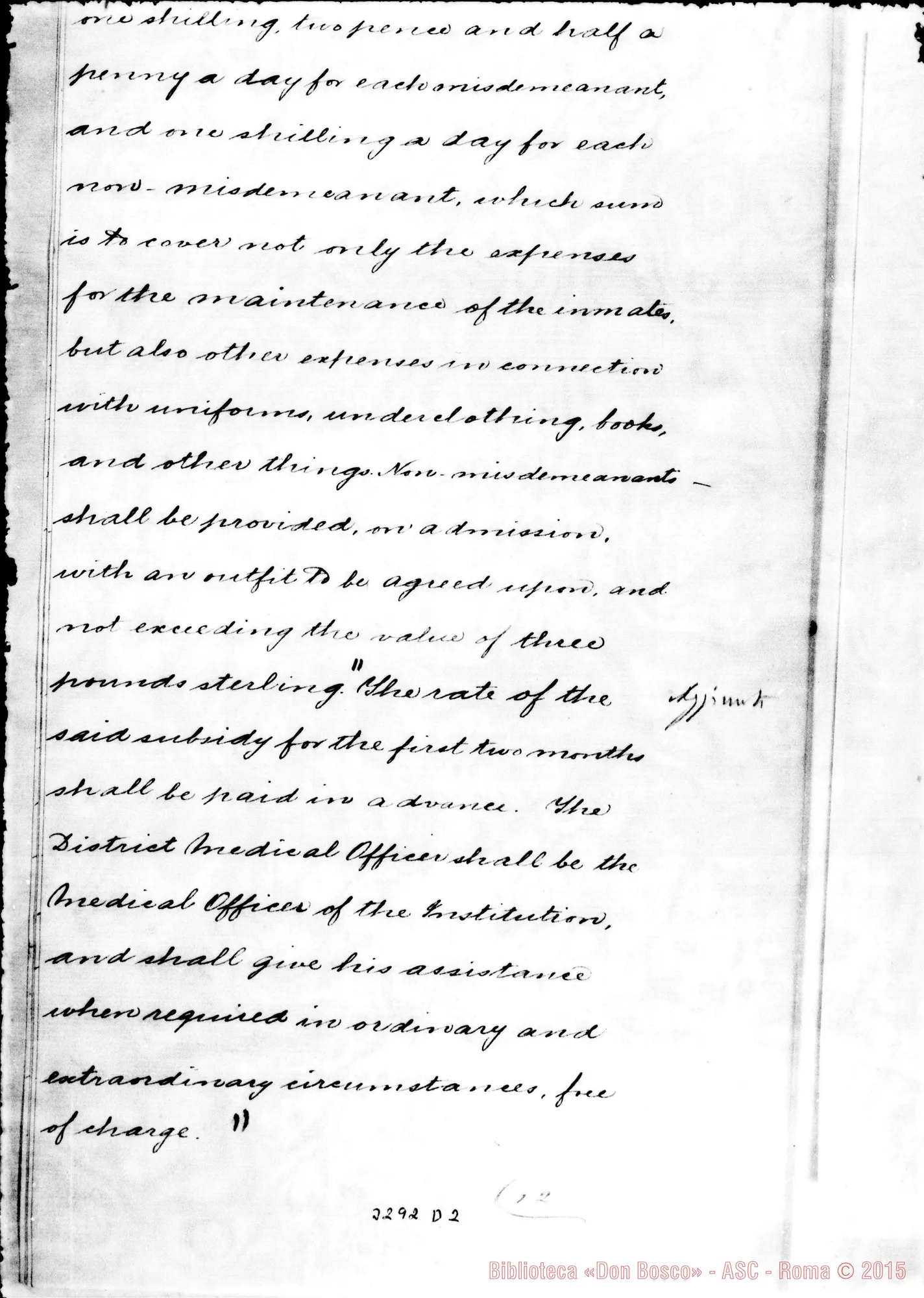 Fotogramma D 2 — Contratto, il 9-10-1902 con traduzione