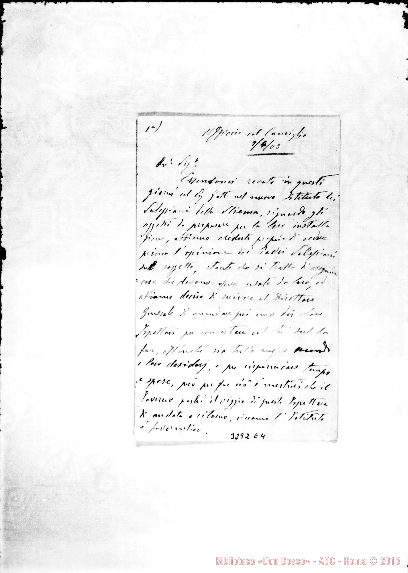 Fotogramma E 4 — Paolo Sammut-Rev.do Padre. 9-04-1903 ed altre