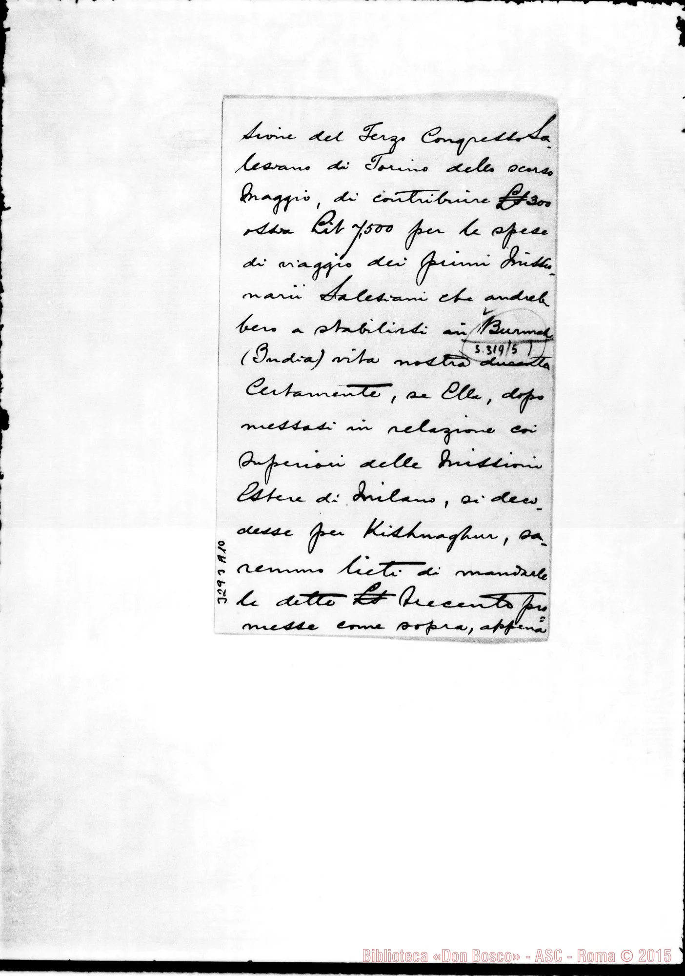 Fotogramma A 10 — Don Alfonso M. Galea-Don Rua. Malta, 14-09-1903