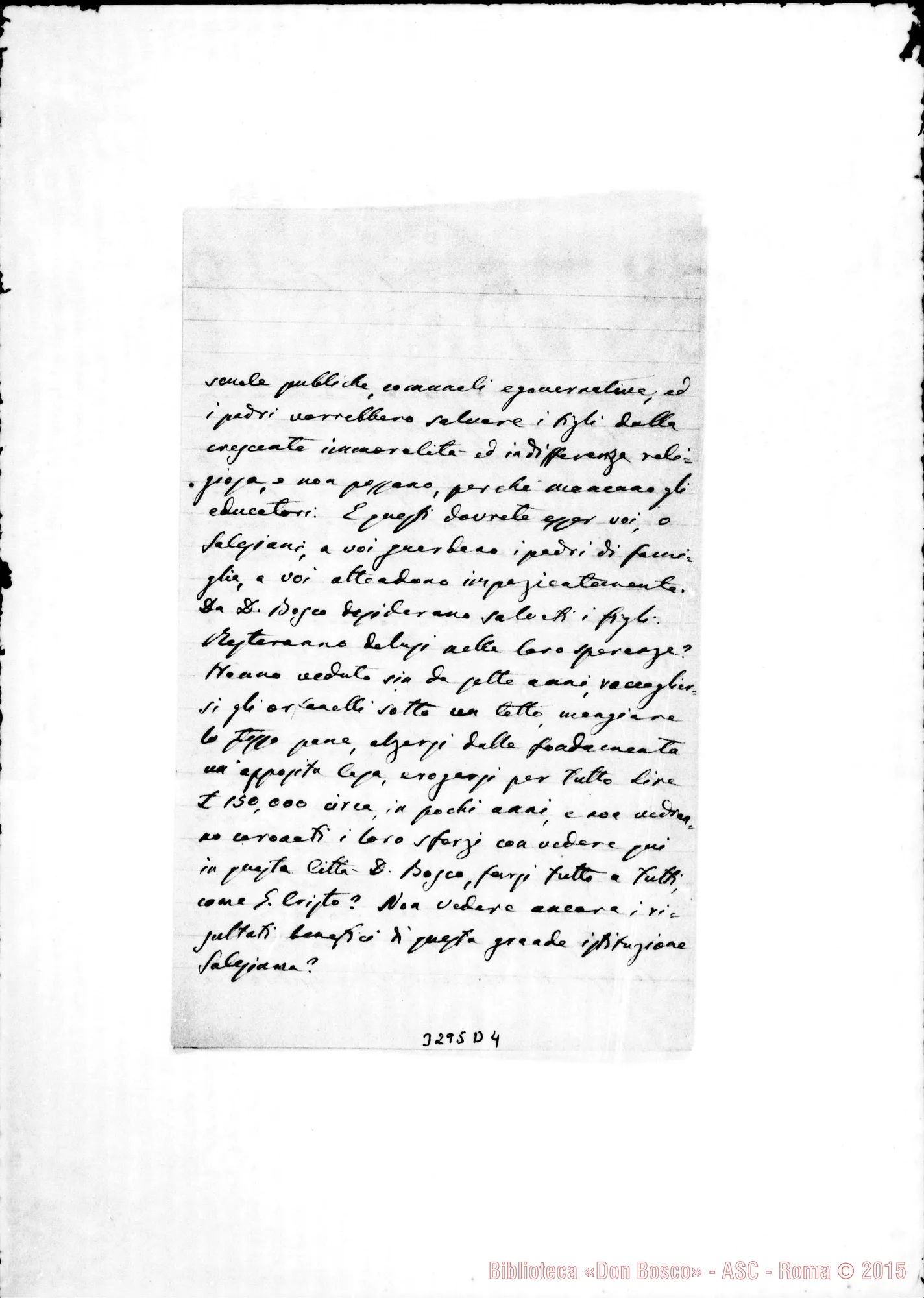 Fotogramma D 4 — Dori Sebastiano Alagna-Don Durando. Marsala, 16-07-1887