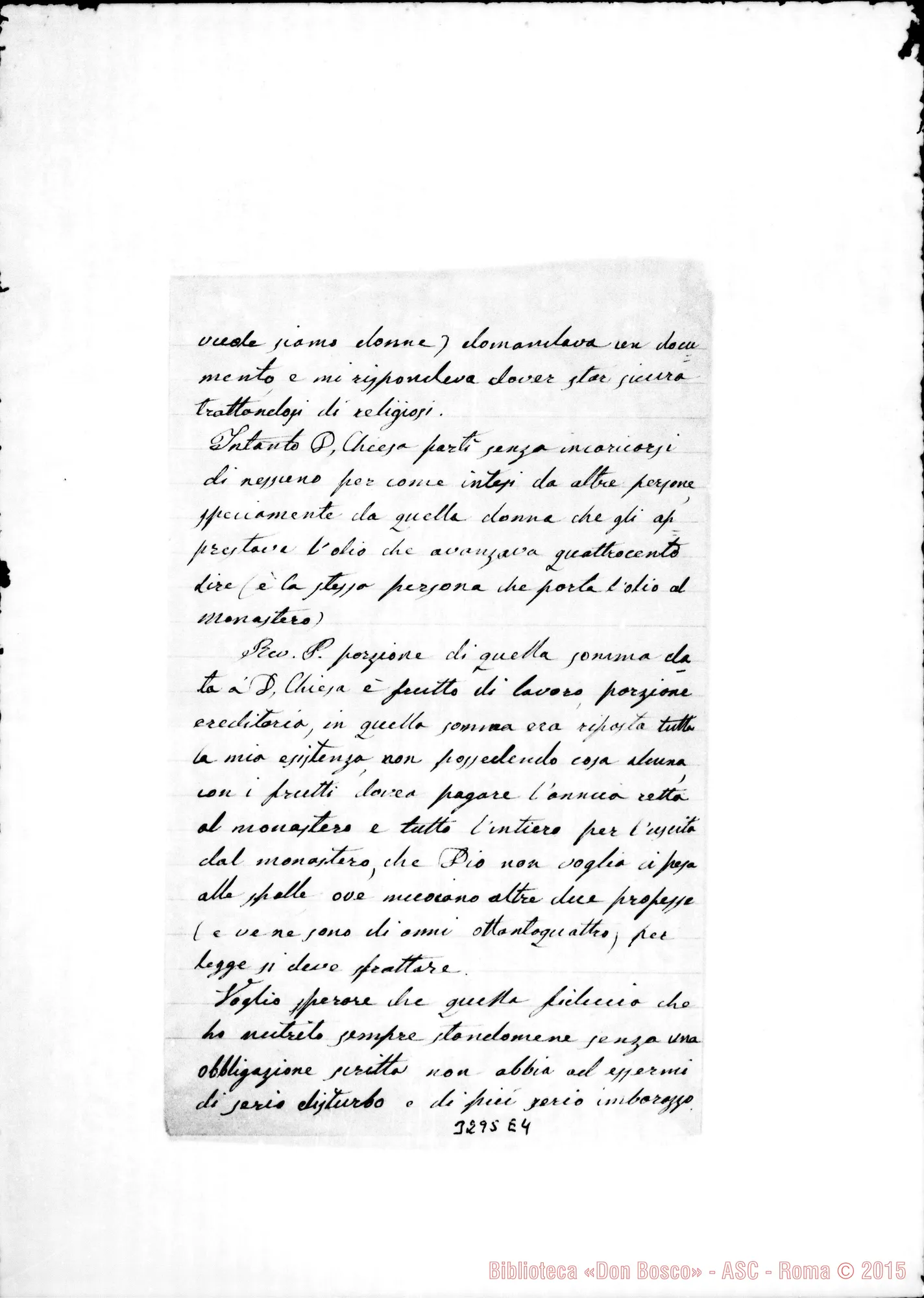 Fotogramma E 4 — Angelina Titone-Don Rua. Marsala, 1-12-1889