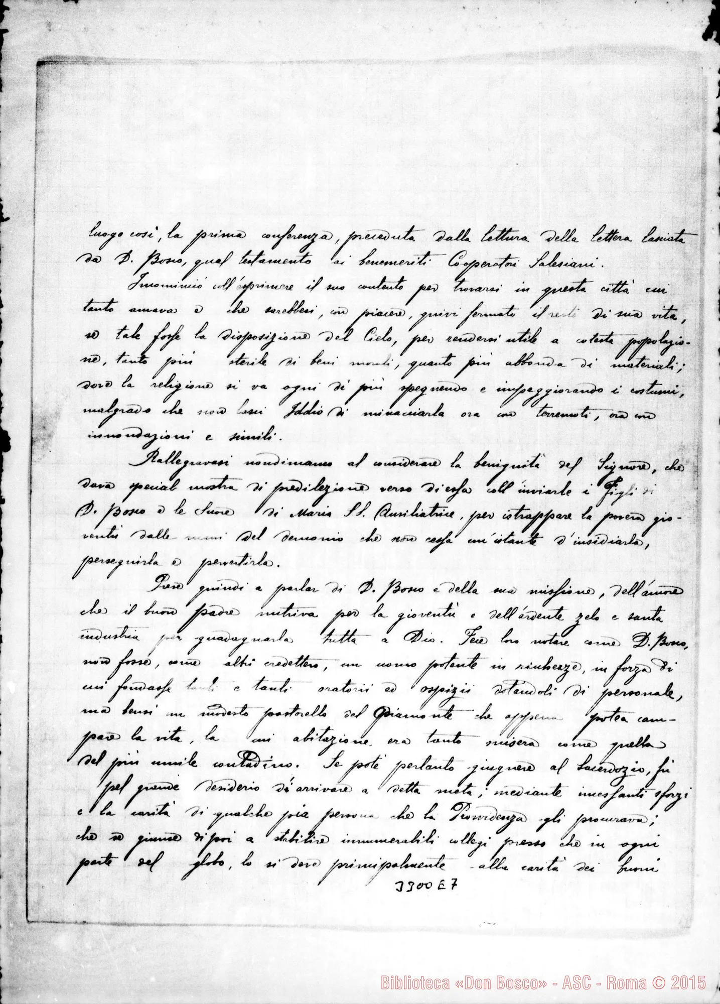 Fotogramma E 7 — Don Giuseppe Costa-Don Rua. Mendoza, 22-01-1896