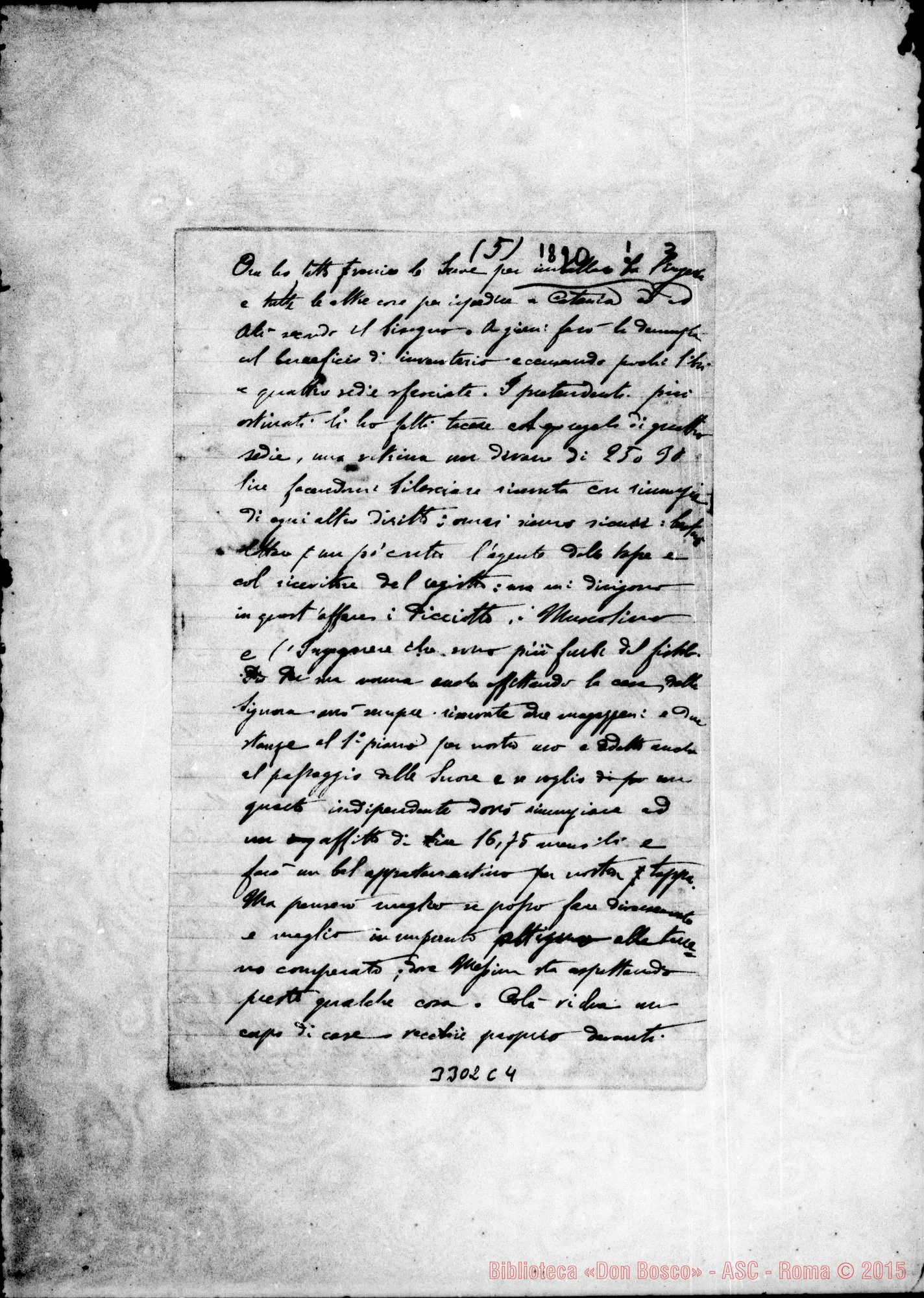 Fotogramma C 4 — Don Giovanni Chiesa-Ispettore. Messina, 3-01-1890